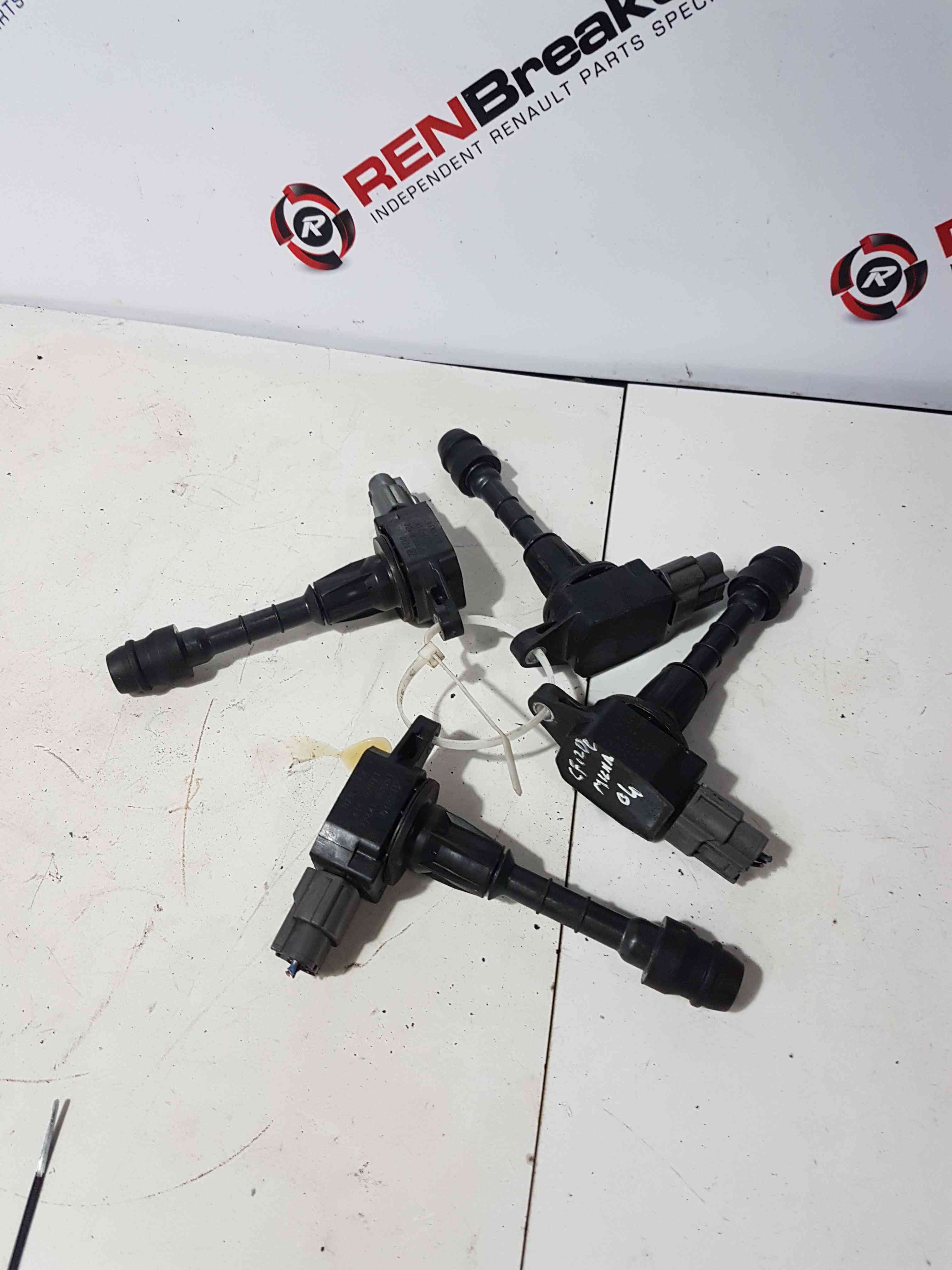 Thumb 2 Nissan Micra K12 2002-2010 1.2 16V Ignition Coil Pencil SET X4 22448AX001