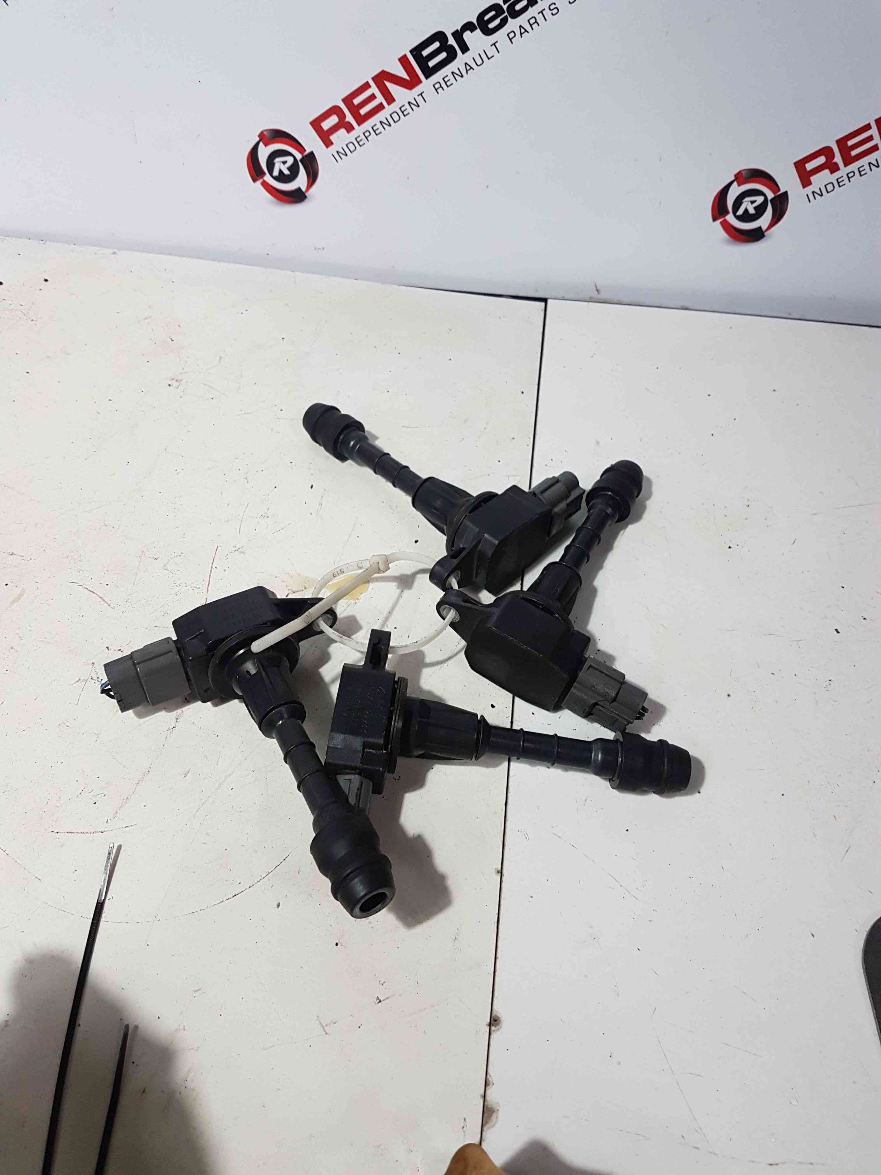 Thumb 4 Nissan Micra K12 2002-2010 1.2 16V Ignition Coil Pencil SET X4 22448AX001