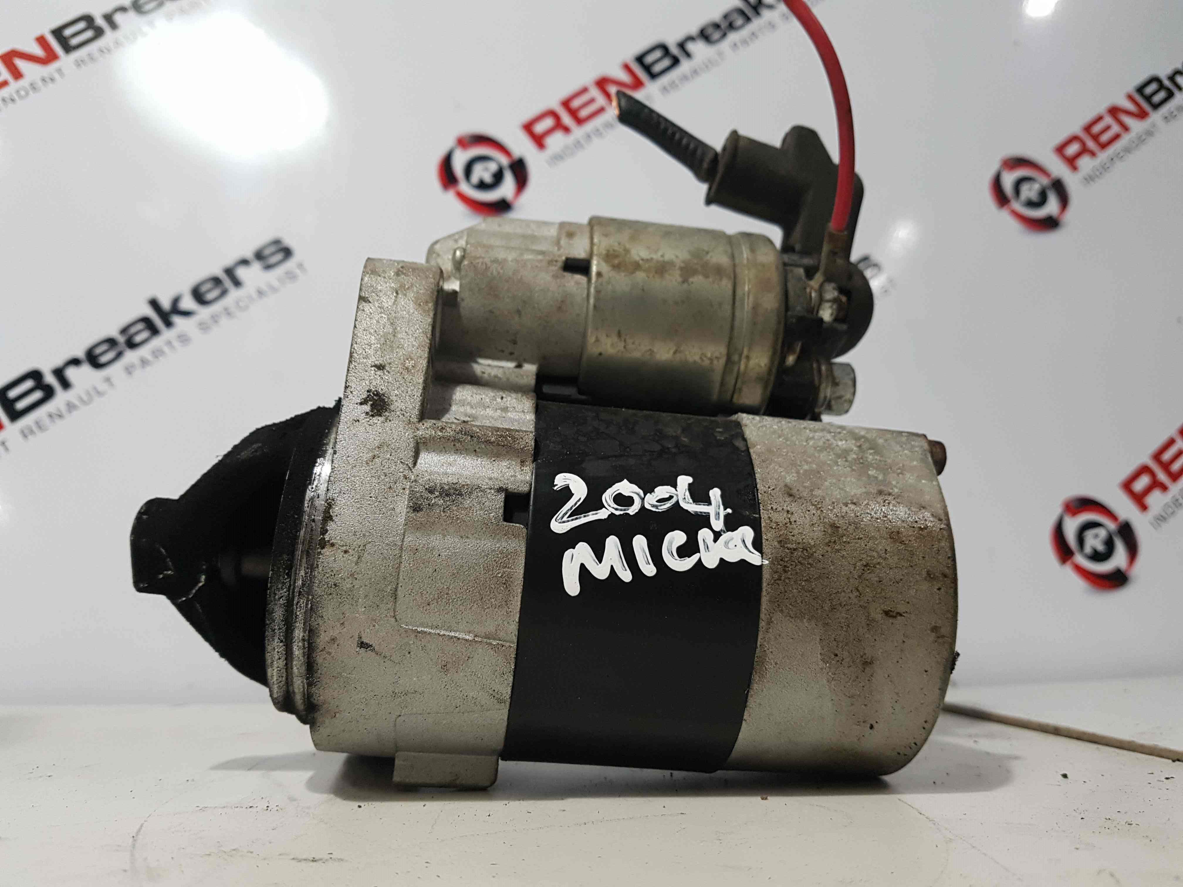 Thumb 7 Nissan Micra K12 2002-2010 1.2 16V Starter Motor 3R12DE 33080N