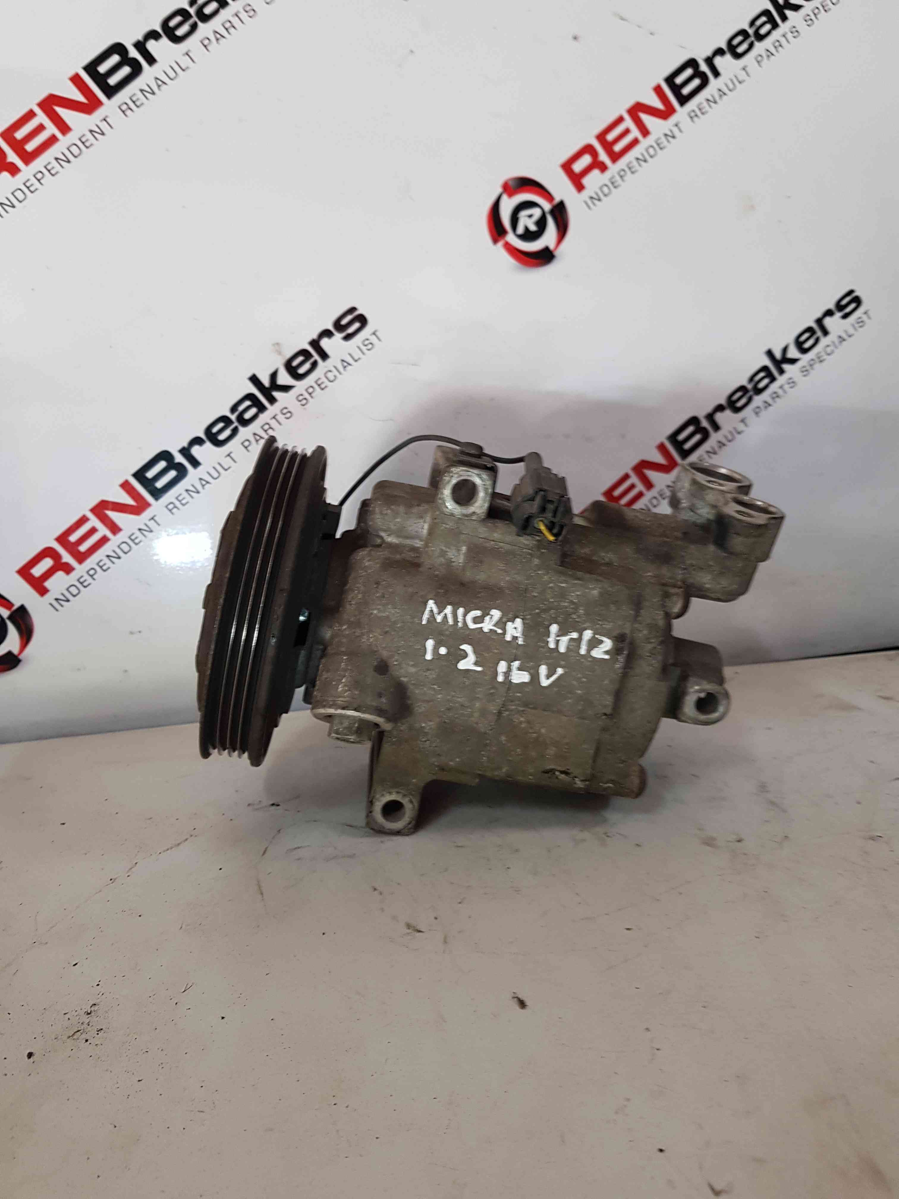 Thumb 6 Nissan Micra K12 2002-2010 1.2L 16V Aircon Pump Compressor Unit 92600AX80A