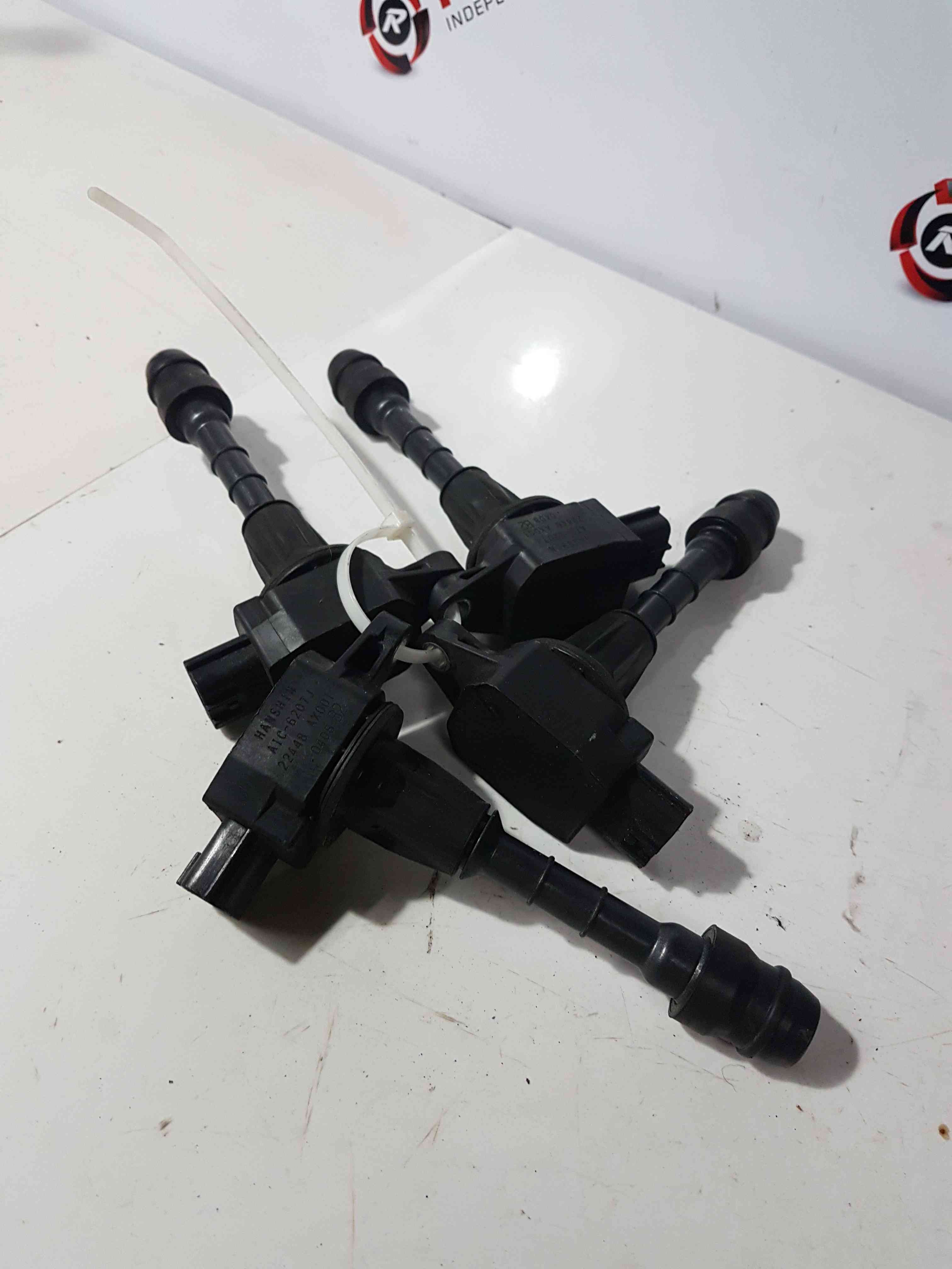 Thumb 6 Nissan Micra K12 2002-2010 1.2L 16V Coil Pencil SET X4 22448AX001