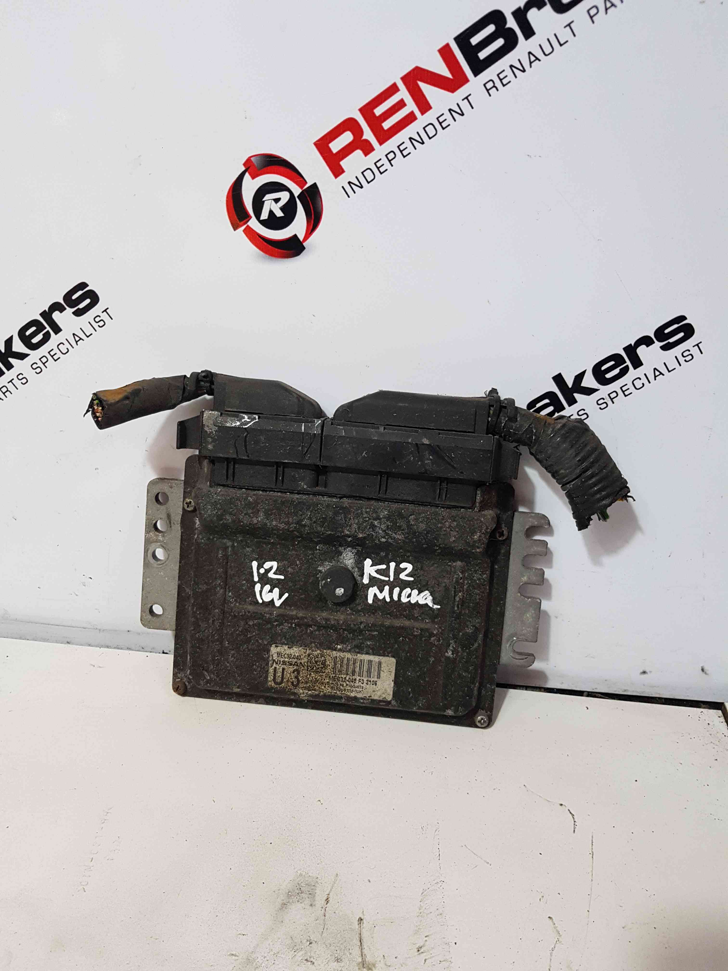 Thumb 2 Nissan Micra K12 2002-2010 1.2L 16V Engine Control Unit ECU Mec32-040F33106