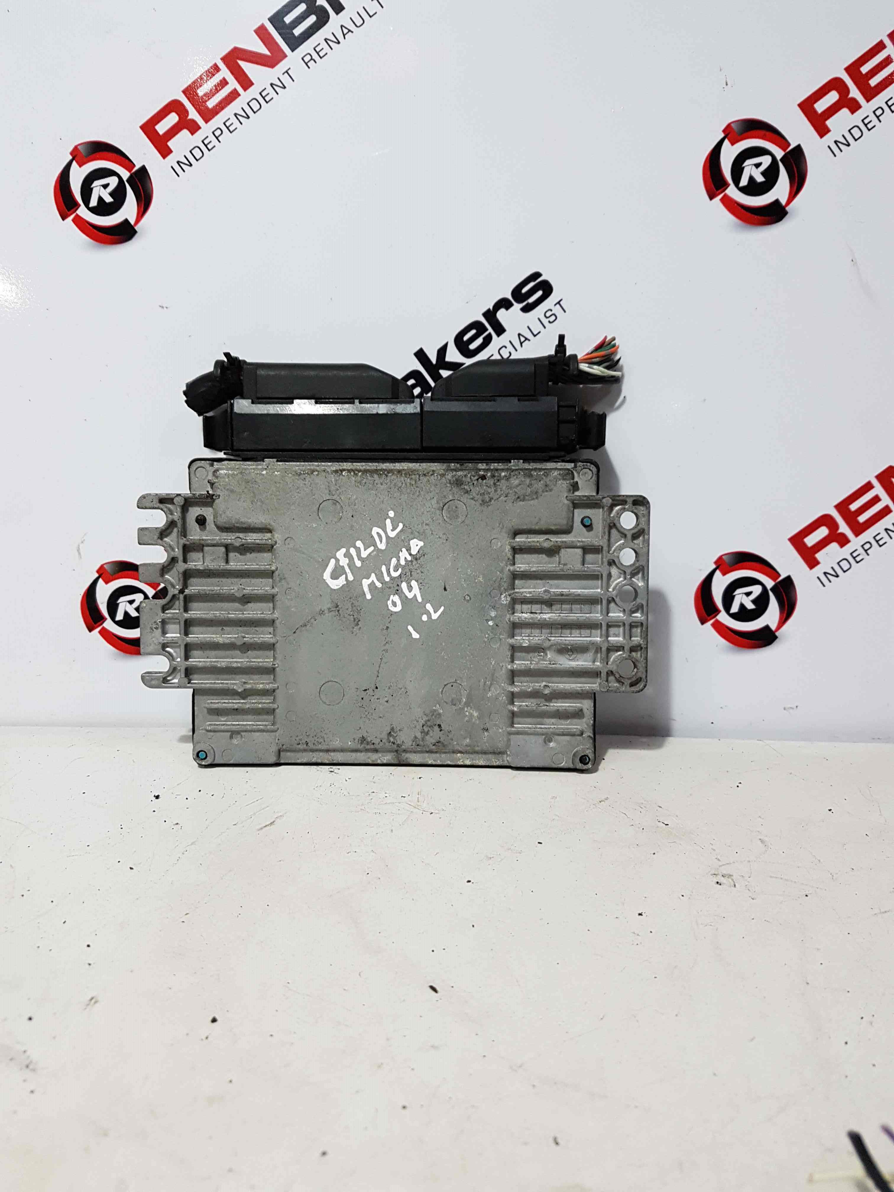 Thumb 6 Nissan Micra K12 2002-2010 1.2L 16V Engine Control Unit ECU Mec37-300 K3 0406