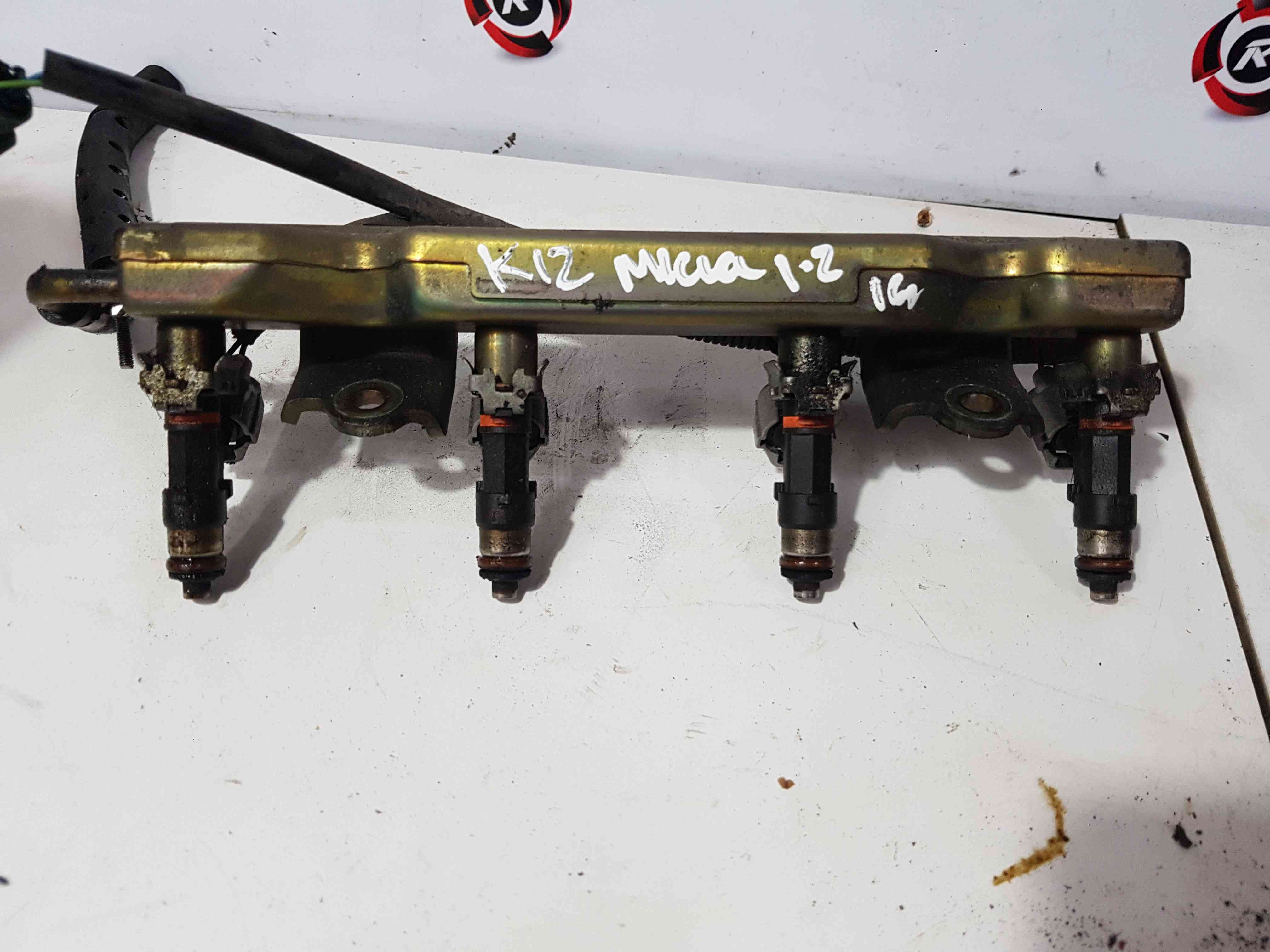 Thumb 3 Nissan Micra K12 2002-2010 1.2L 16V Injectors X4 + Rail CG12de