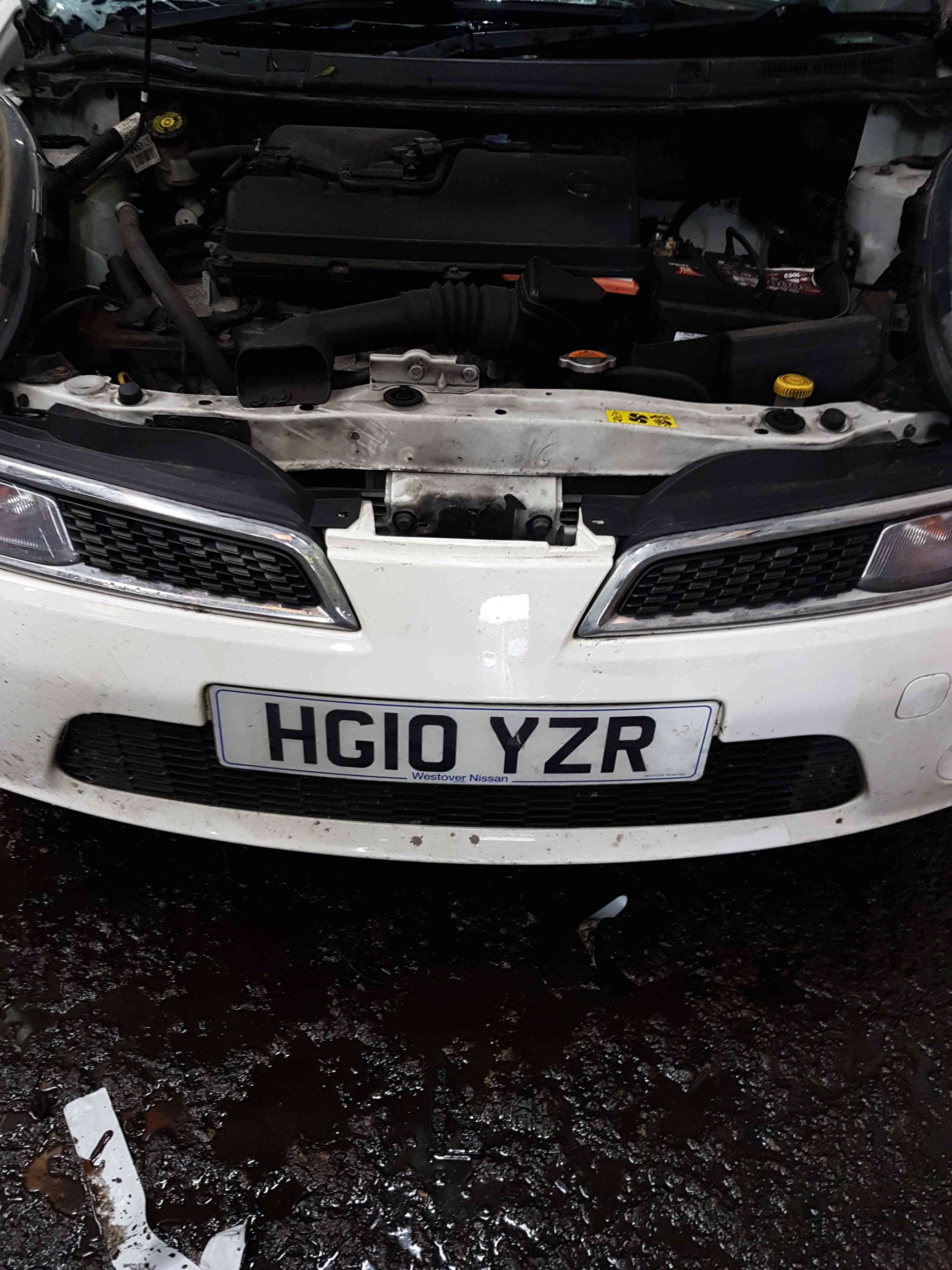 Thumb 3 Nissan Micra K12 2002-2010 Front Bumper Complete White 326  