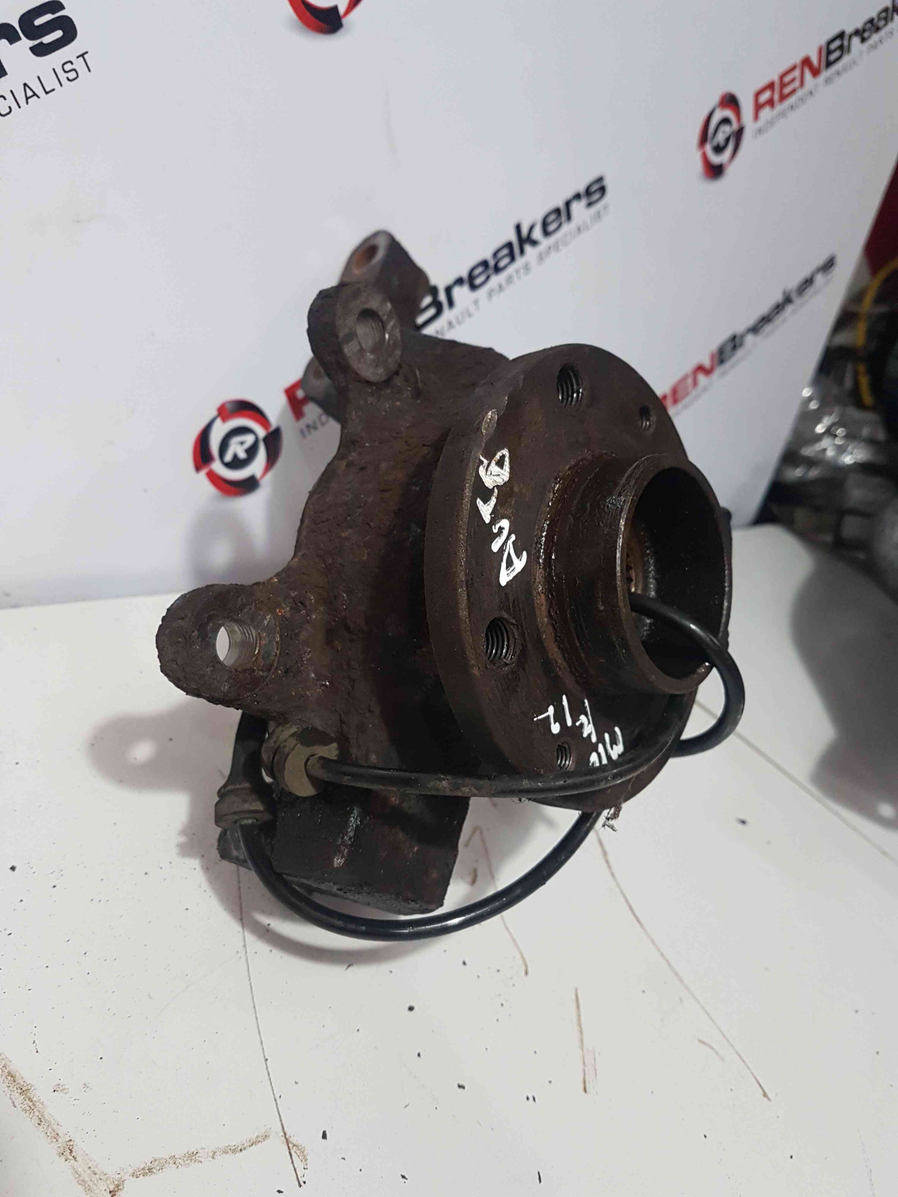 Thumb 4 Nissan Micra K12 2002-2010 1.4 16V Auto Petrol Passenger NSF Front Wheel HUB 