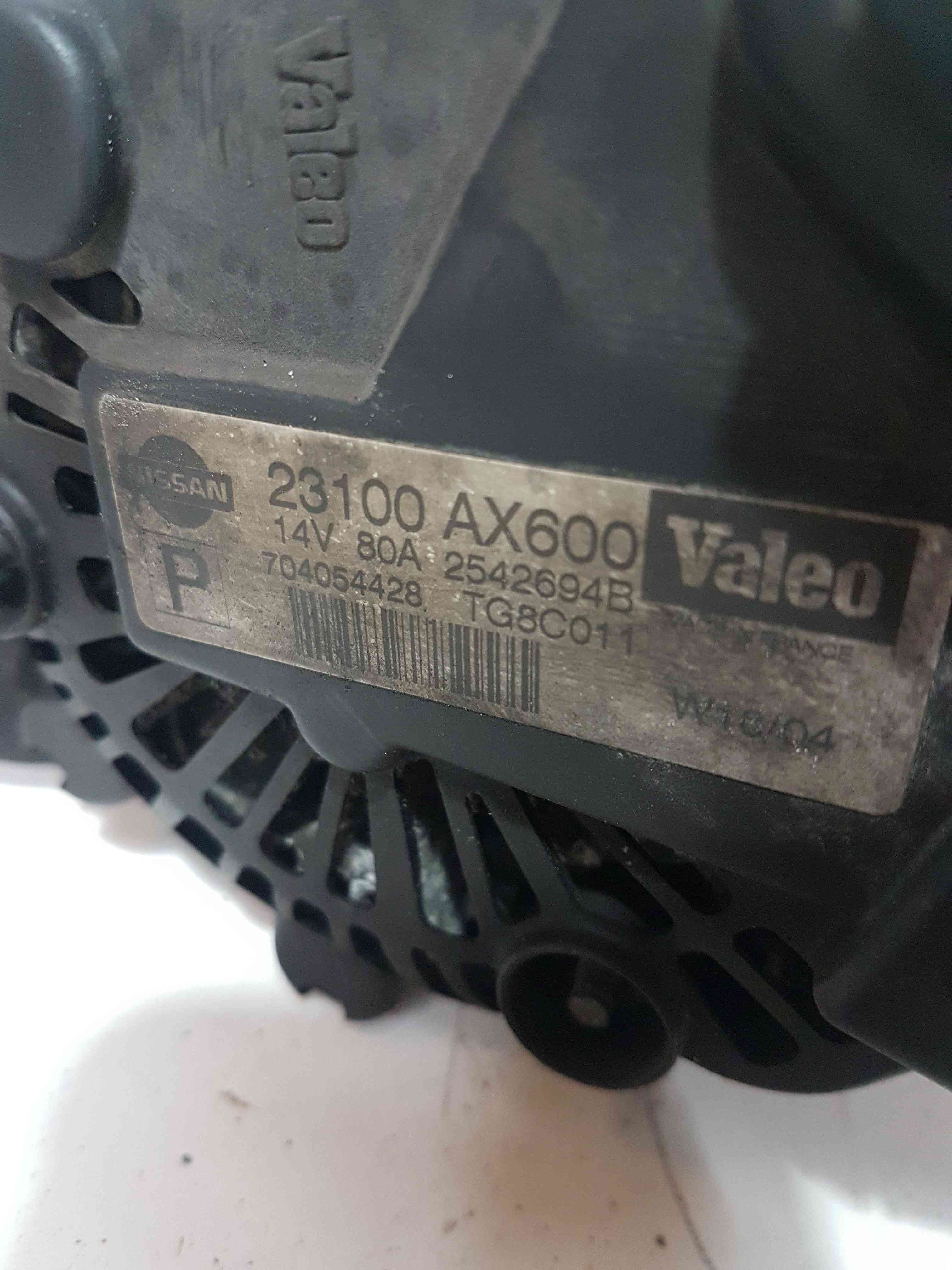 Thumb 2 Nissan Micra K12 2002-2010 1.4L 16V Petrol Alternator 23100Ax600 