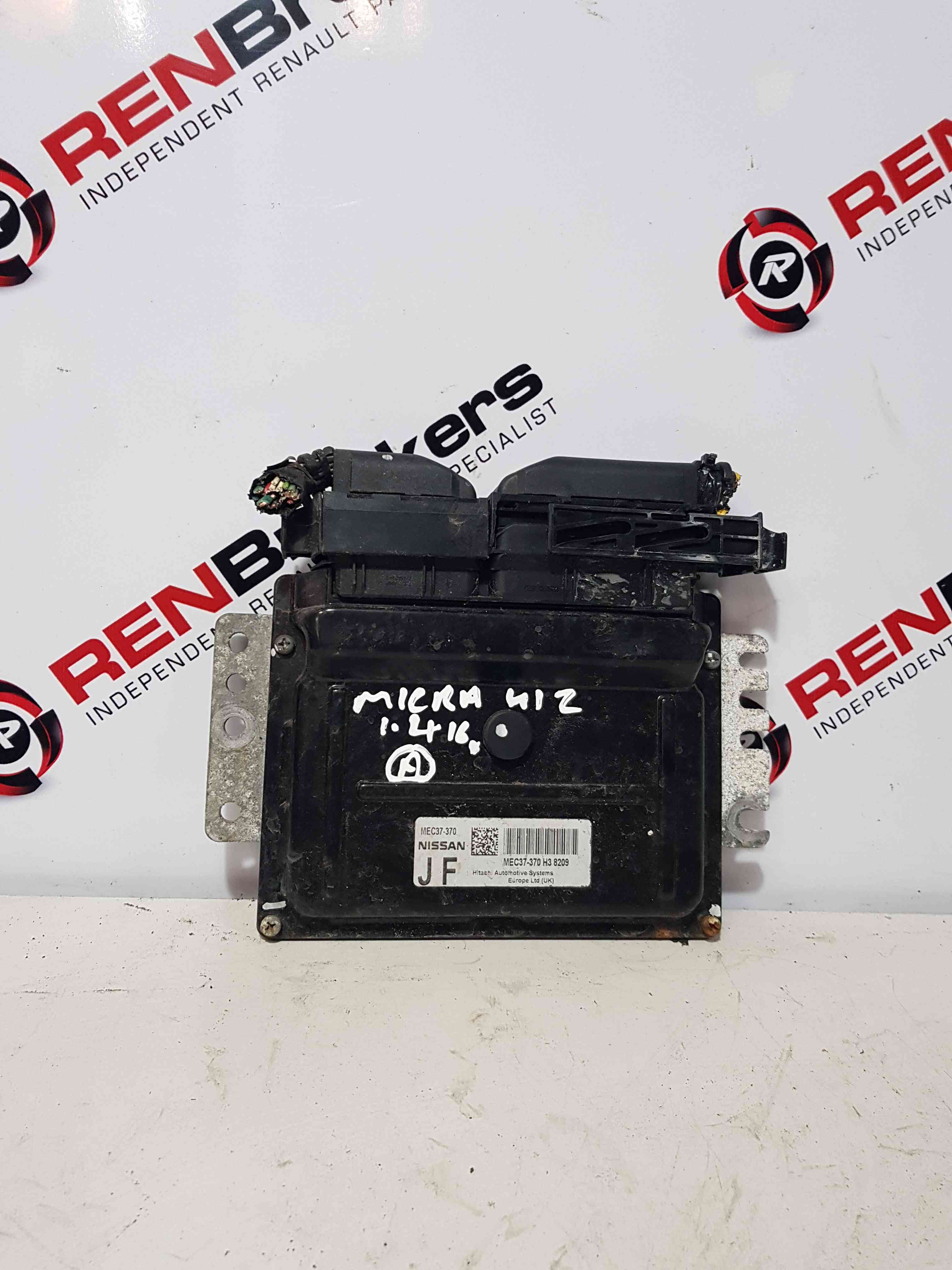 Thumb 10 Nissan Micra K12 2002-2010 1.4L16v Auto Engine Control ECU Mec37-370 H3 