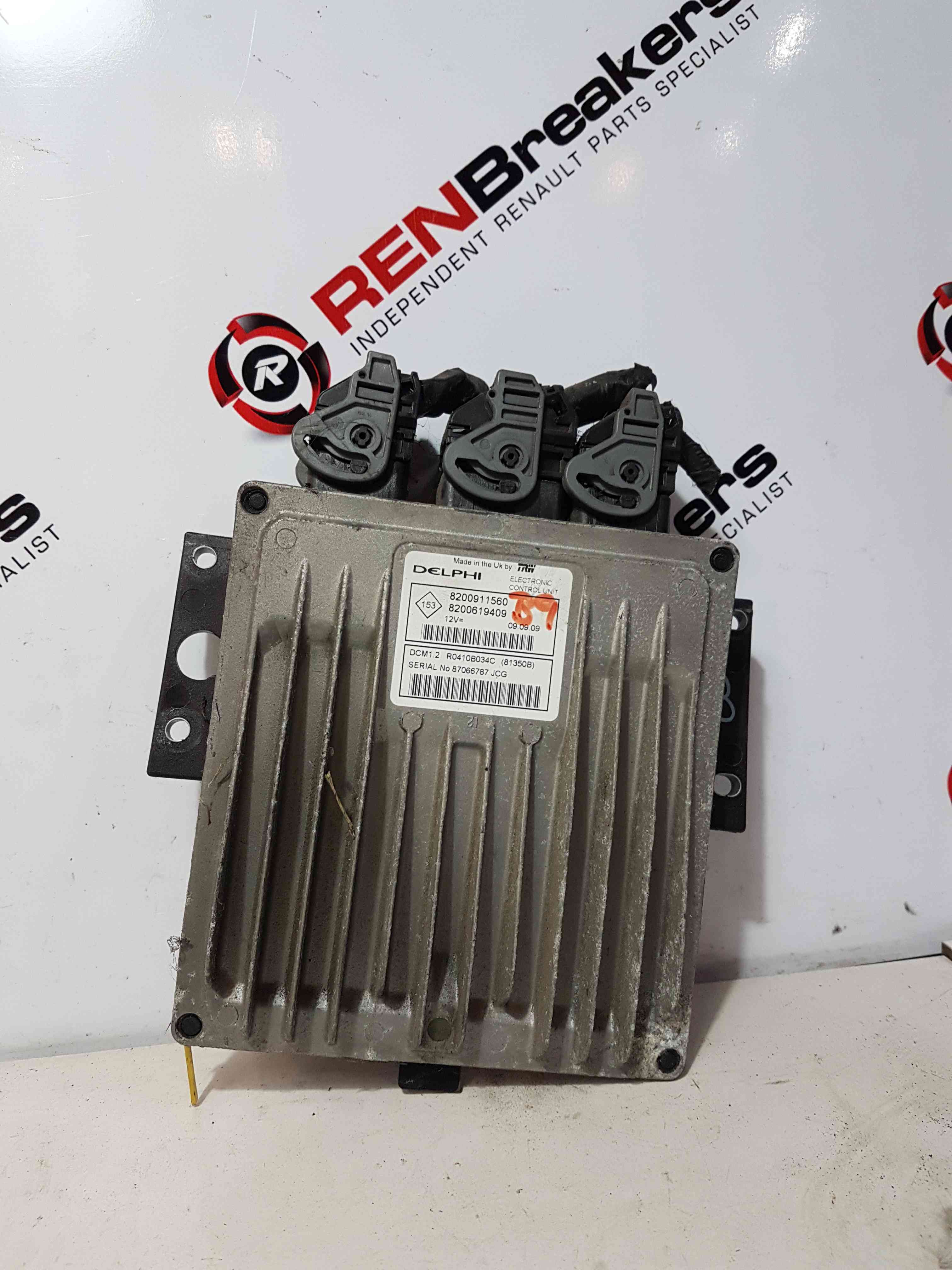 Thumb 2 Nissan Micra K12 2002-2010 1.5 DCI Engine Control Unit 8200911560 8200619409