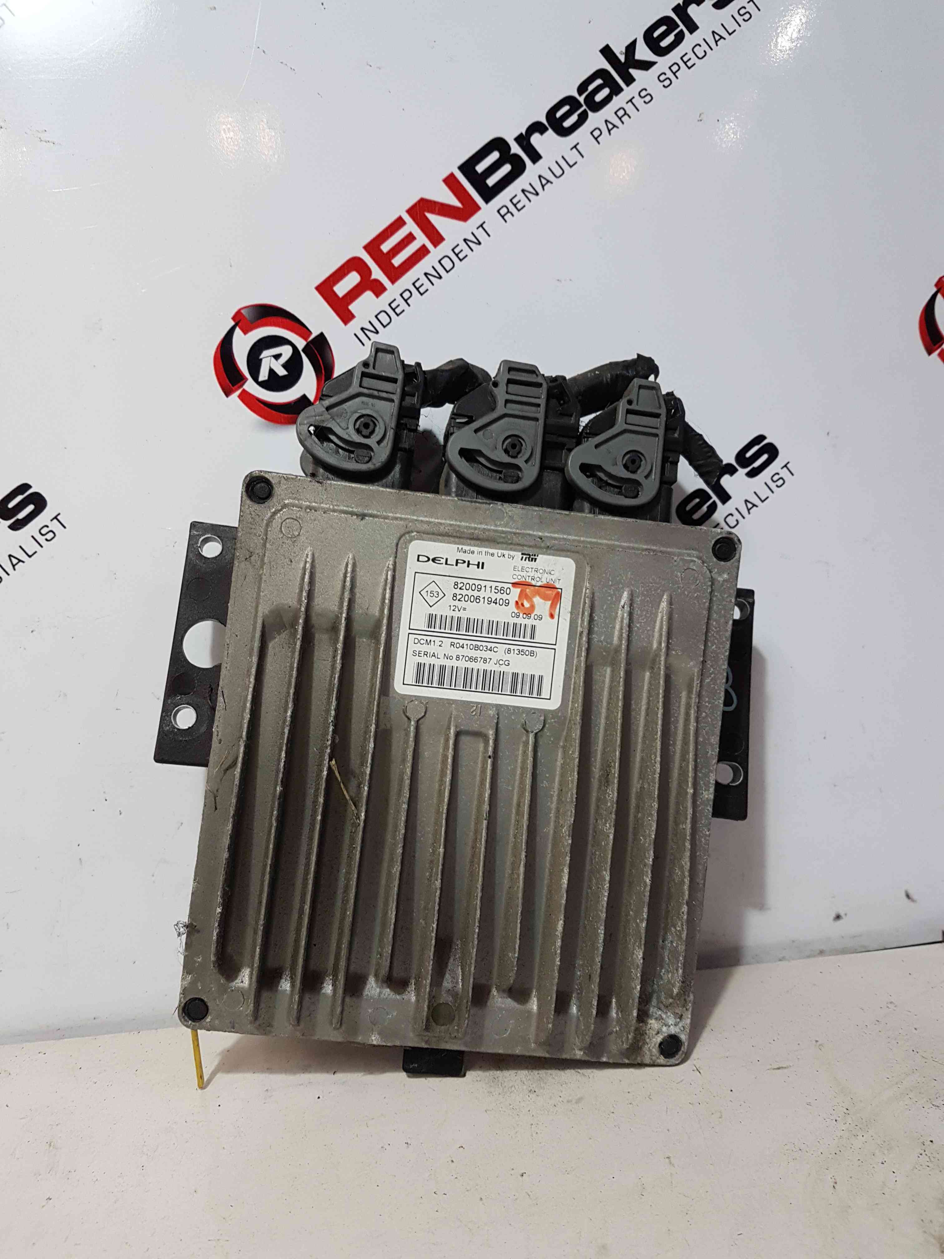 Thumb 4 Nissan Micra K12 2002-2010 1.5 DCI Engine Control Unit 8200911560 8200619409