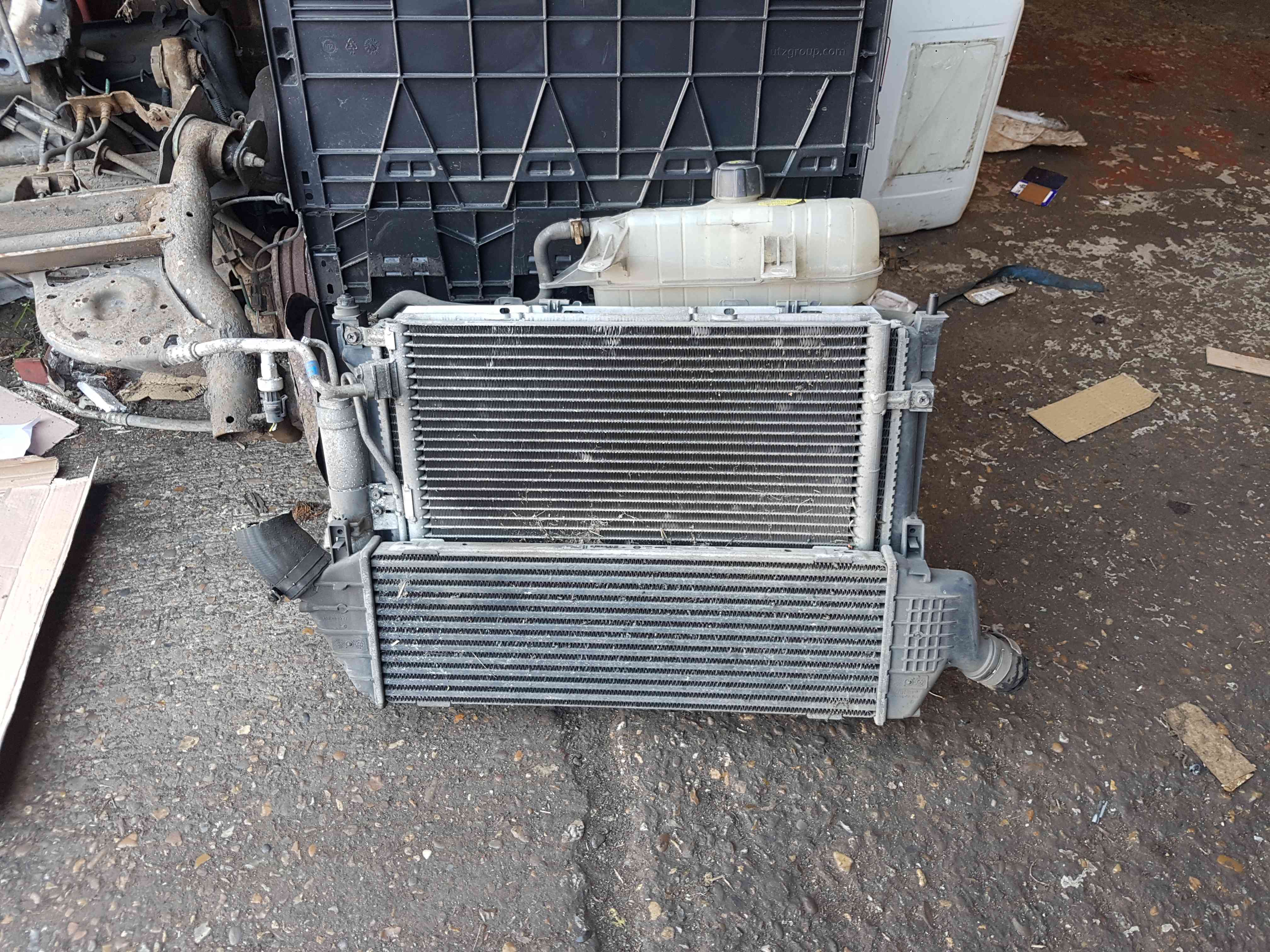 Thumb 12 Nissan Micra K12 2002-2010 1.5 DCI Radiator Intercooler Cooling FAN  14461BC400