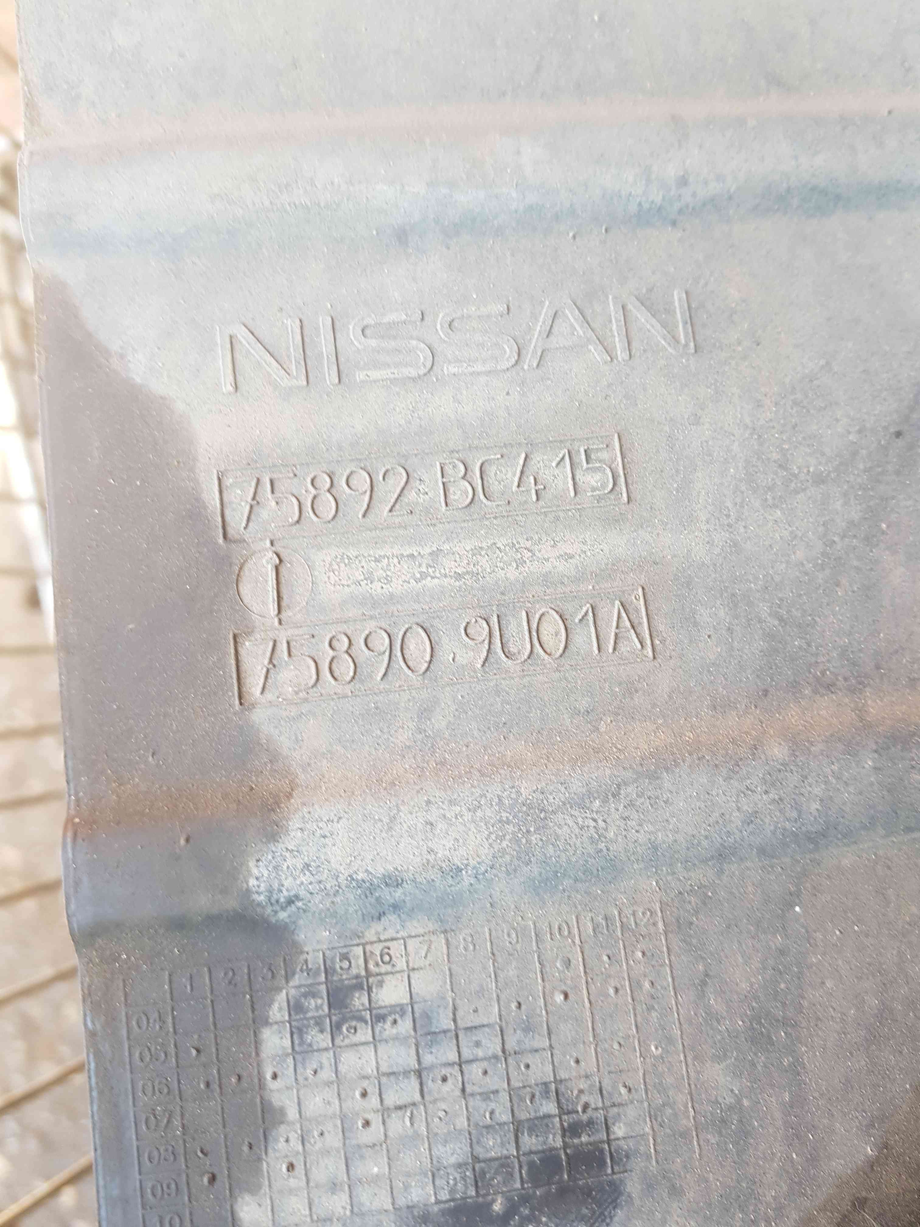 Thumb 6 Nissan Micra K12 2002-2010 1.5 DCI Undertray Plastic Tray 75892BC415 758909U01A