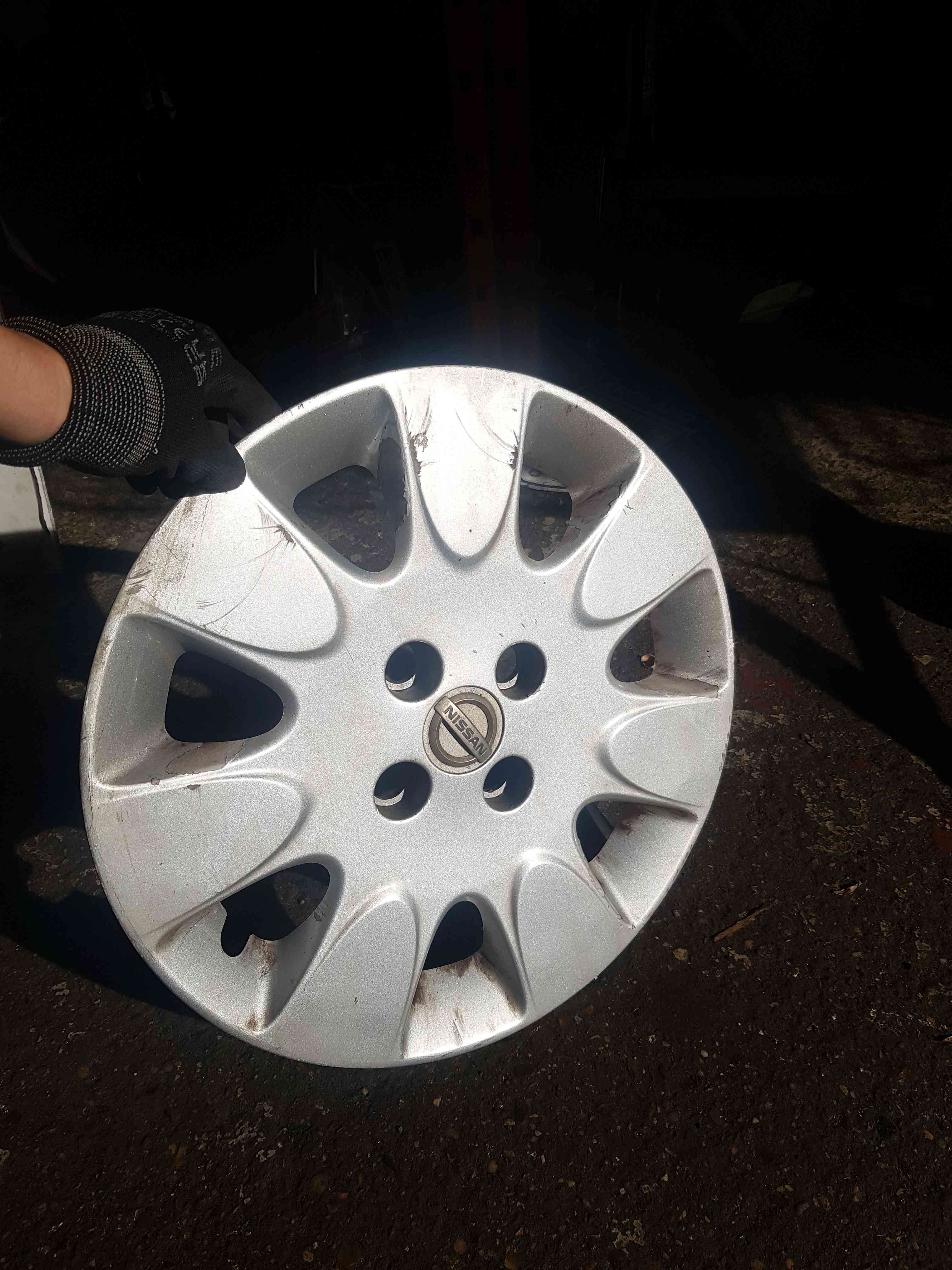 Thumb 6 Nissan Micra K12 2002-2010 15INCH Steel Wheel Centre HUB Cover 40315BC400