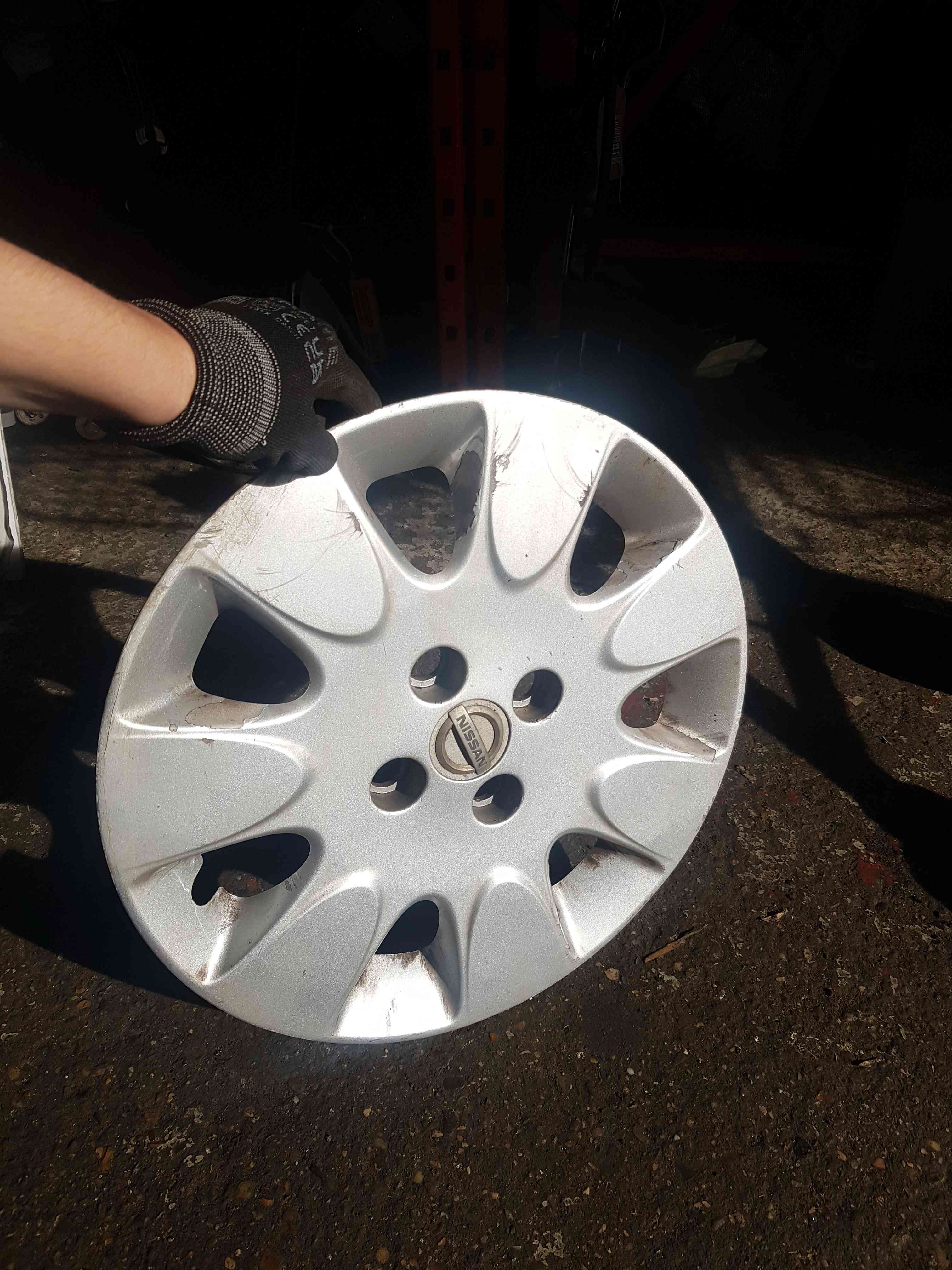 Thumb 7 Nissan Micra K12 2002-2010 15INCH Steel Wheel Centre HUB Cover 40315BC400