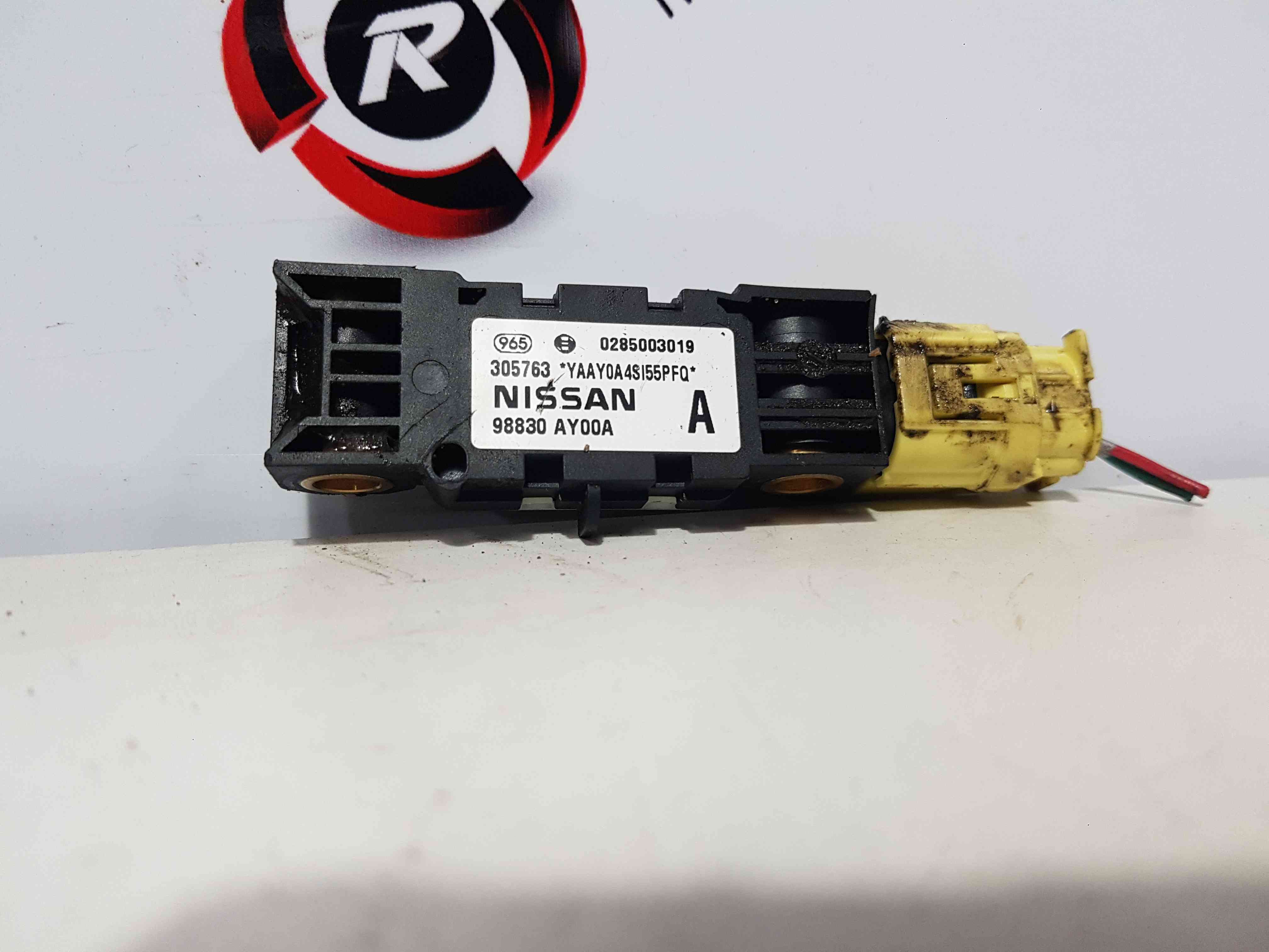 Thumb 2 Nissan Micra Note K12 2002-2010 Airbag Crash Impact Sensor 98830Ay00a