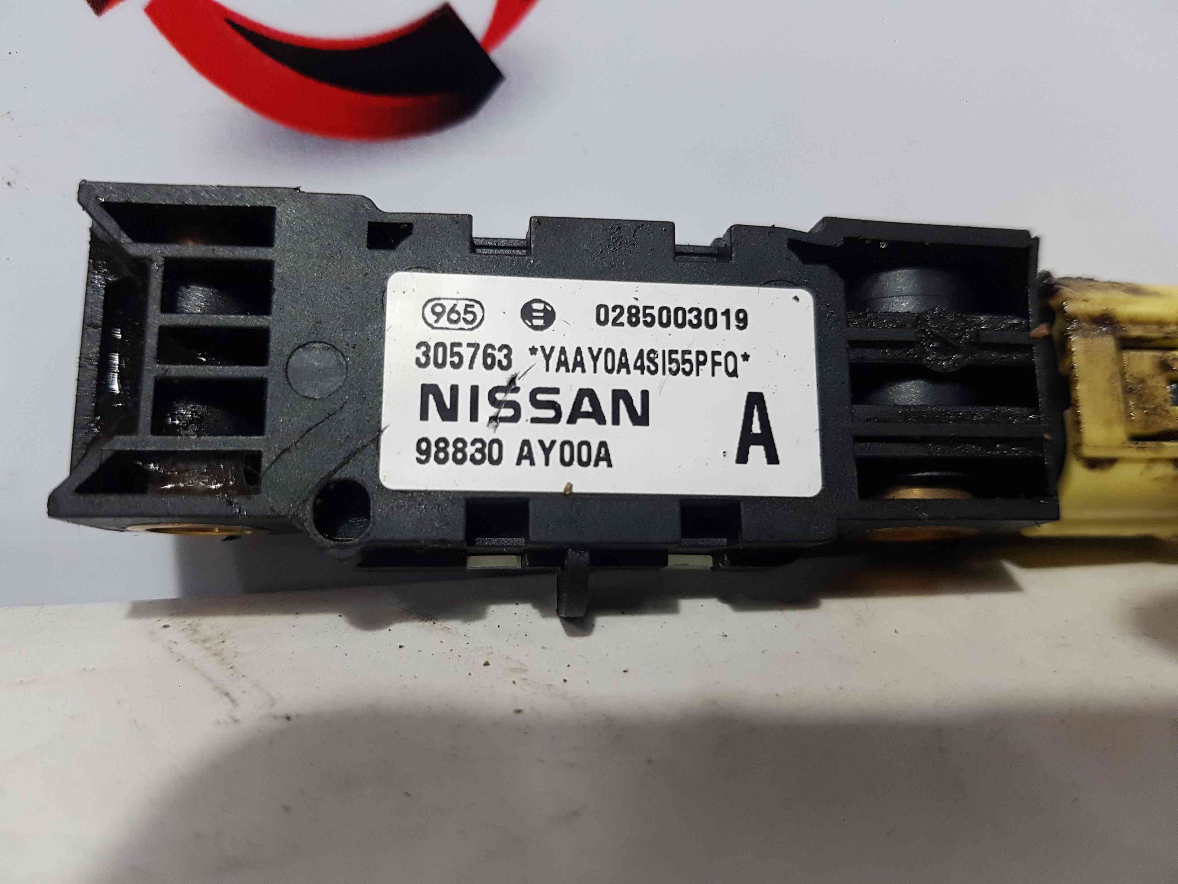 Thumb 4 Nissan Micra Note K12 2002-2010 Airbag Crash Impact Sensor 98830Ay00a