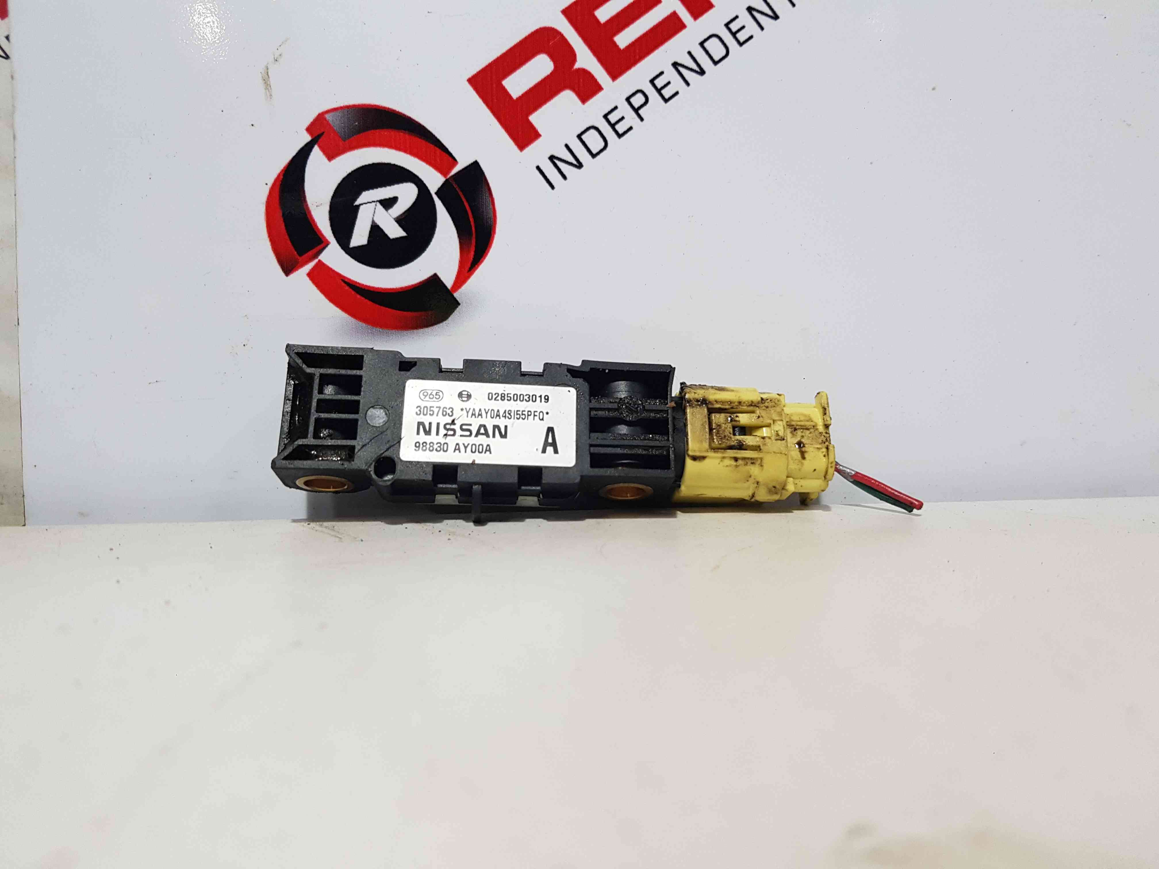 Thumb 5 Nissan Micra Note K12 2002-2010 Airbag Crash Impact Sensor 98830Ay00a