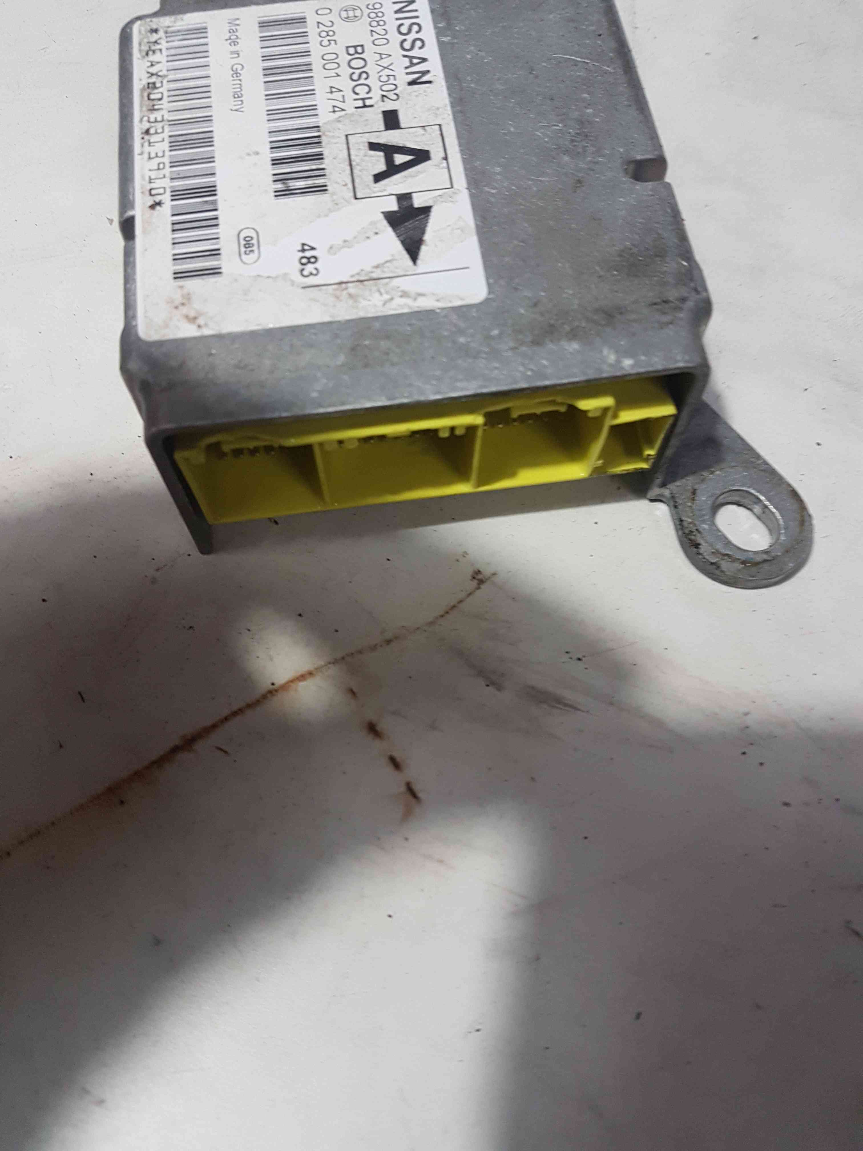 Thumb 3 Nissan Micra K12 2002-2010 Airbag ECU Computer Module 98820ax502.0285001474