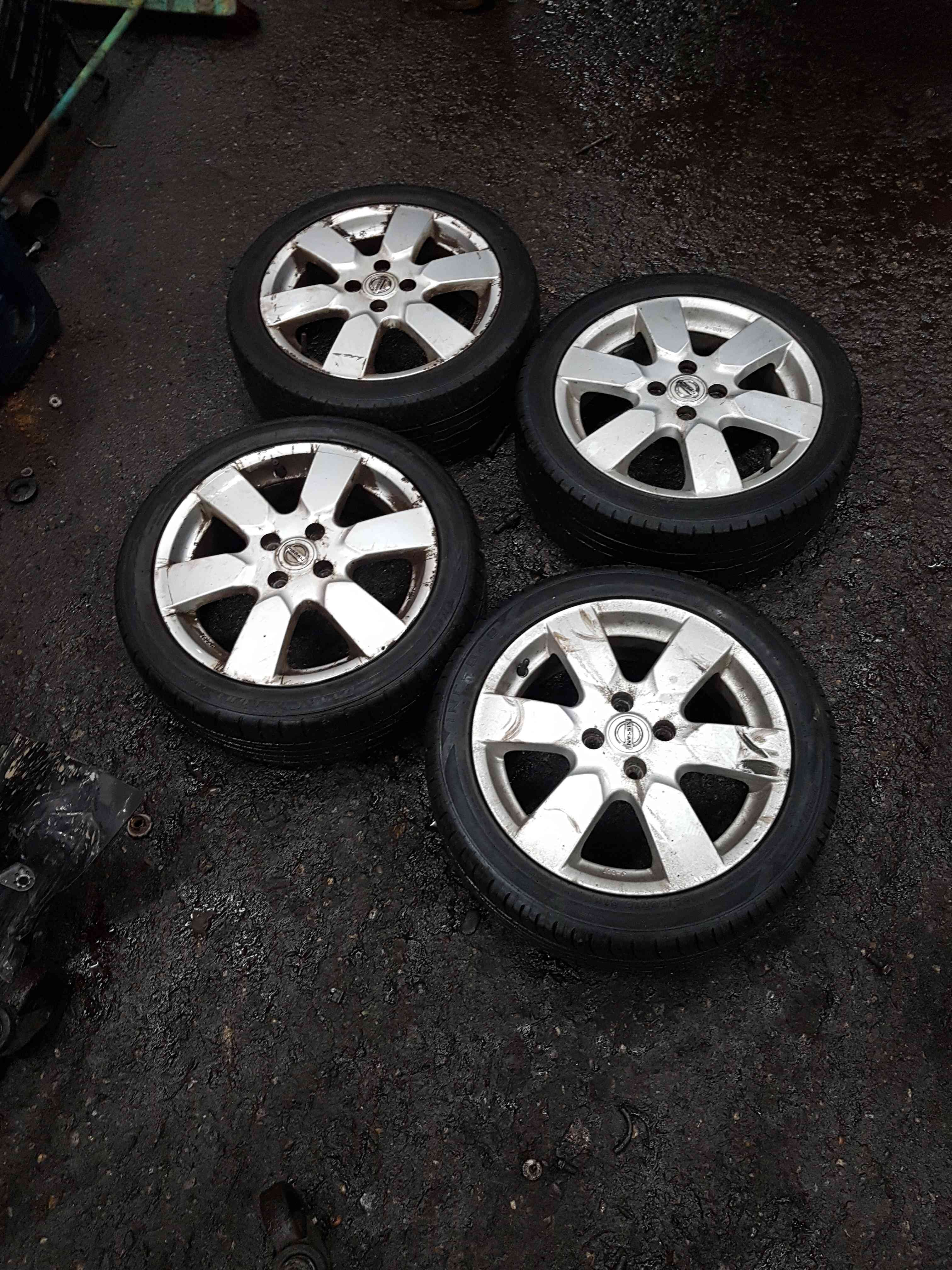 Thumb 2 Nissan Micra K12 2002-2010 Alloy Wheels SET X4 + Tyres 185 50 16 3/5 5Mm