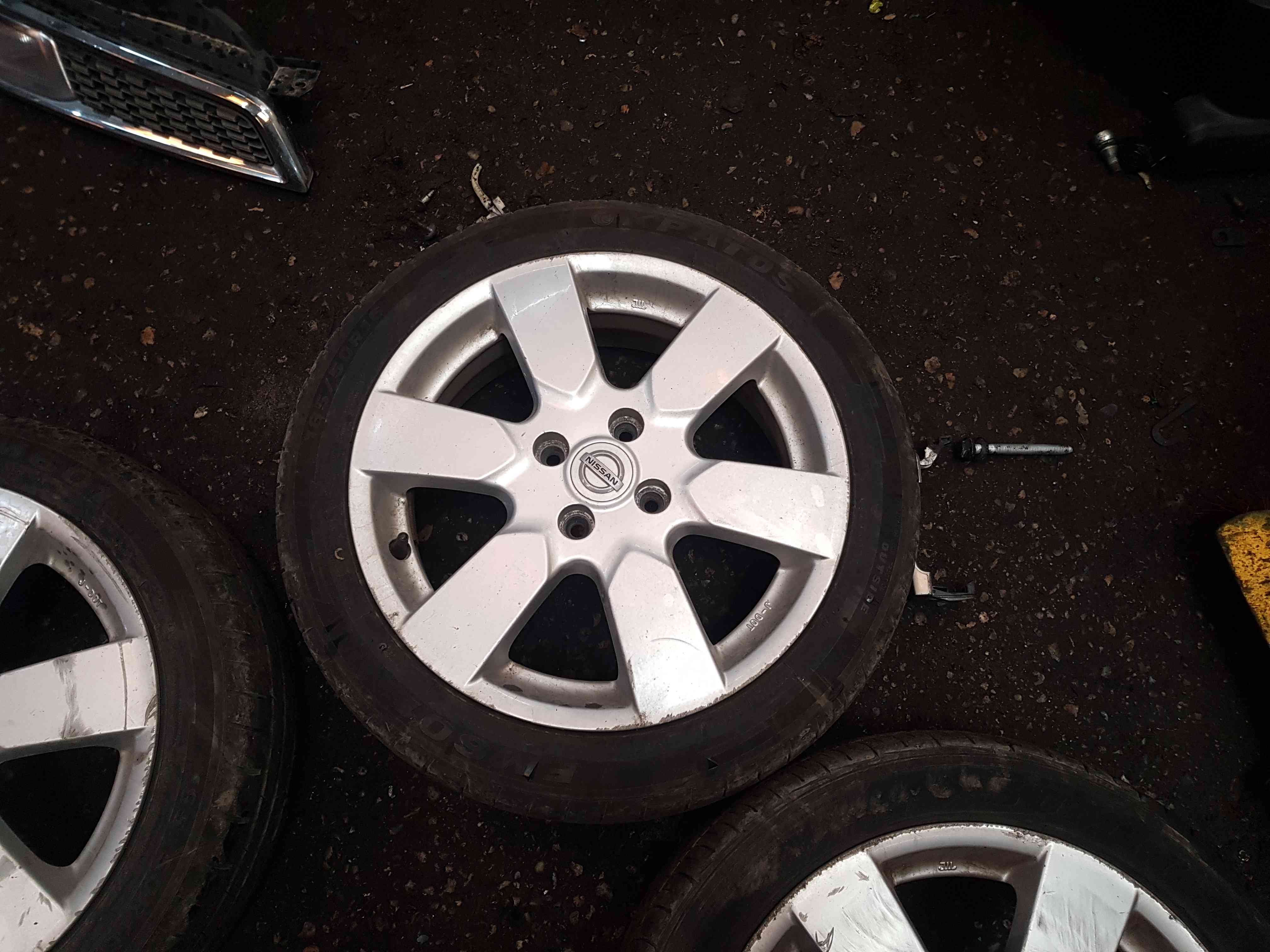 Thumb 4 Nissan Micra K12 2002-2010 Alloy Wheels SET X4 + Tyres 185 50 16 3/5 5Mm