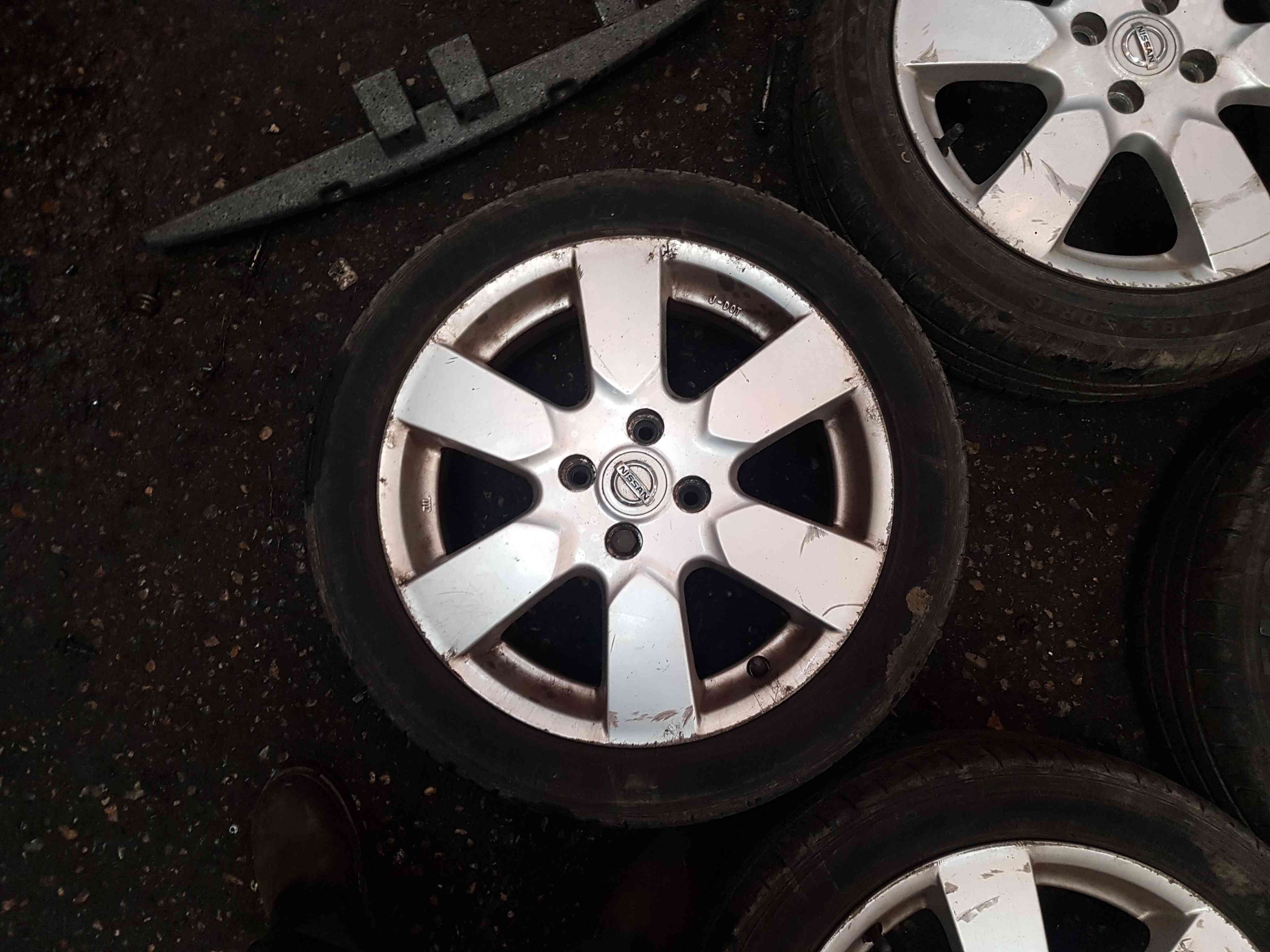 Thumb 7 Nissan Micra K12 2002-2010 Alloy Wheels SET X4 + Tyres 185 50 16 3/5 5Mm