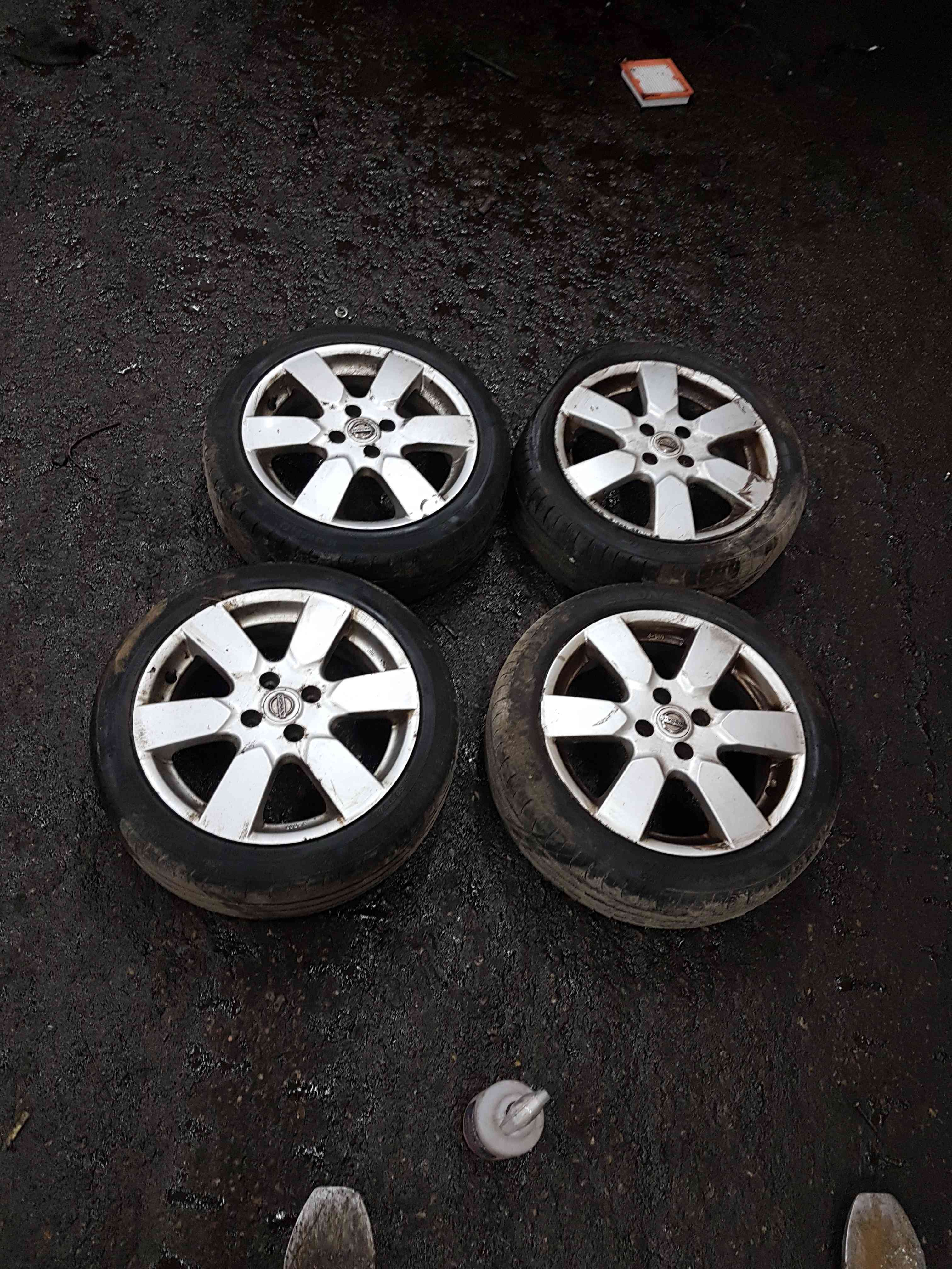 Thumb 5 Nissan Micra K12 2002-2010 Alloy Wheels SET X4 + Tyres 185 50 16 3/5 5mm