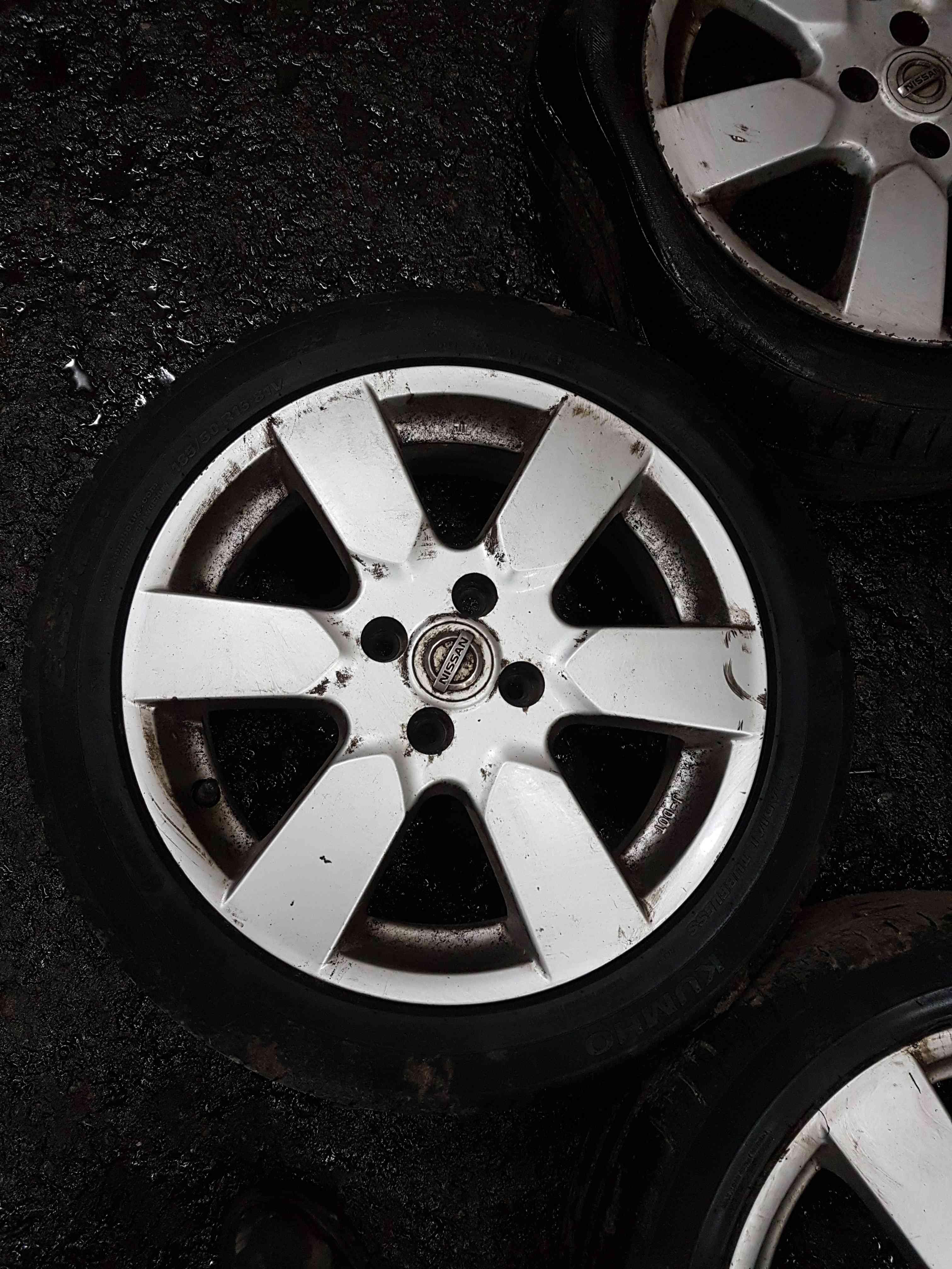 Thumb 7 Nissan Micra K12 2002-2010 Alloy Wheels SET X4 + Tyres 185 50 16 3/5 5mm