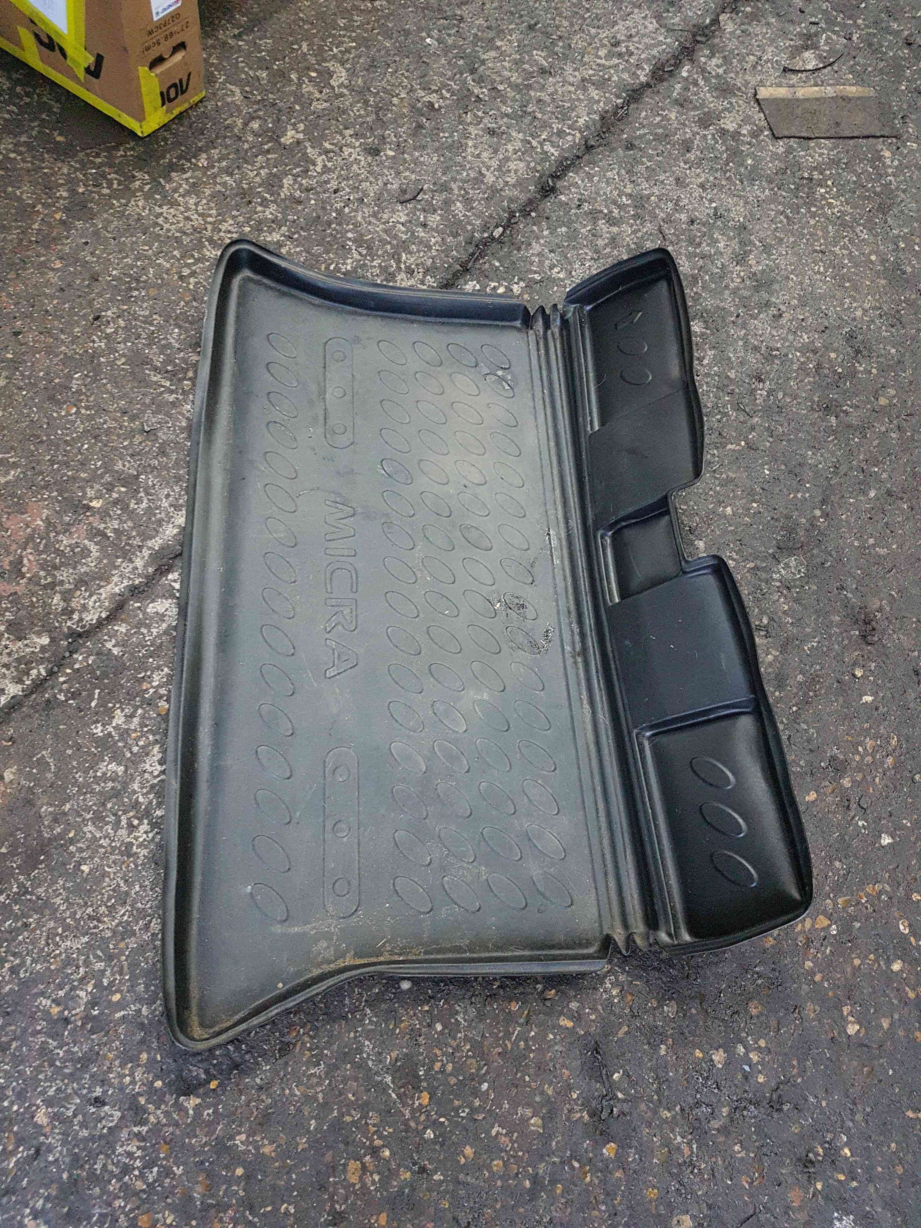 Thumb 3 Nissan Micra K12 2002-2010 Boot MAT Insert Rubber