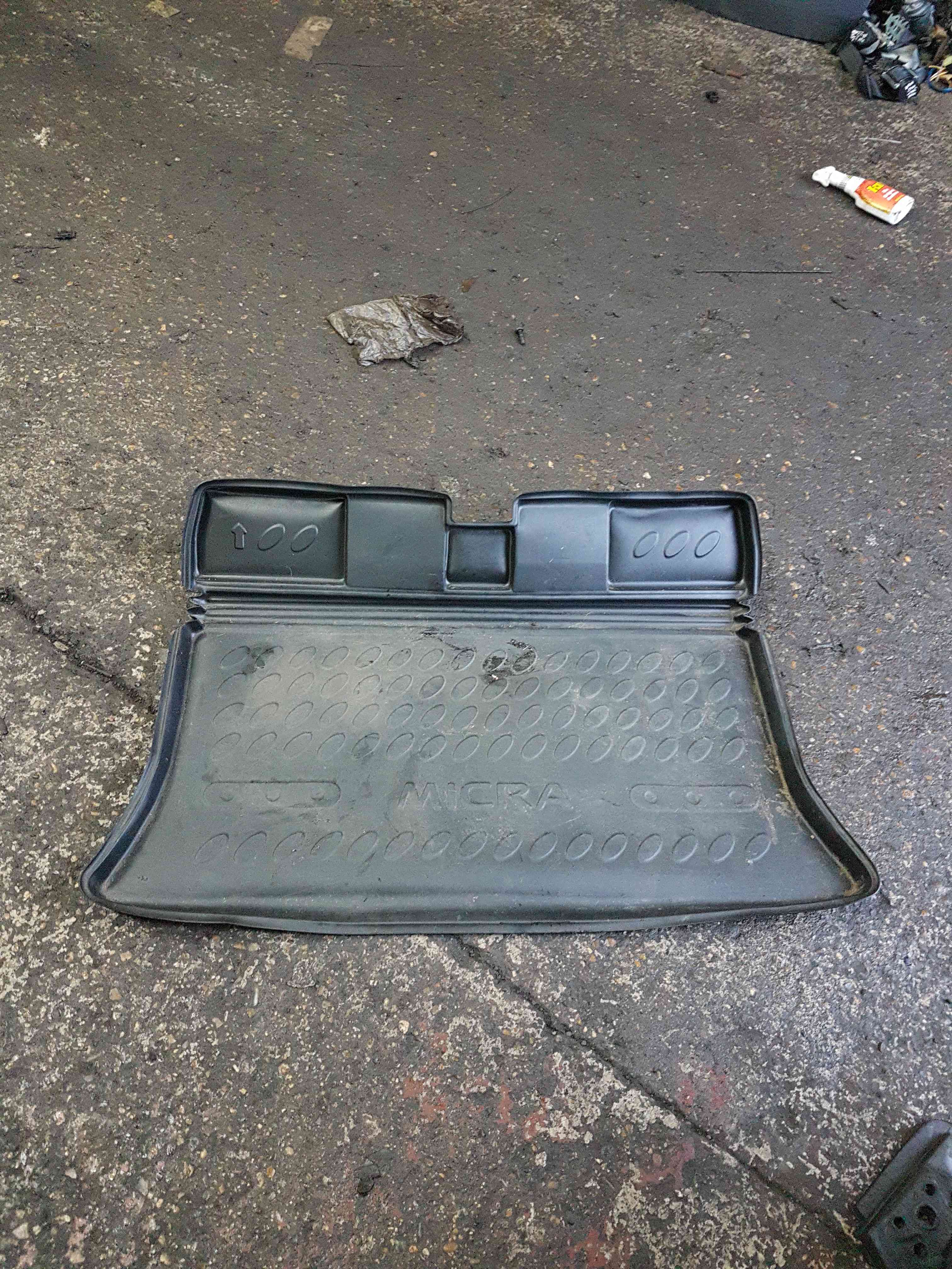 Thumb 4 Nissan Micra K12 2002-2010 Boot MAT Insert Rubber