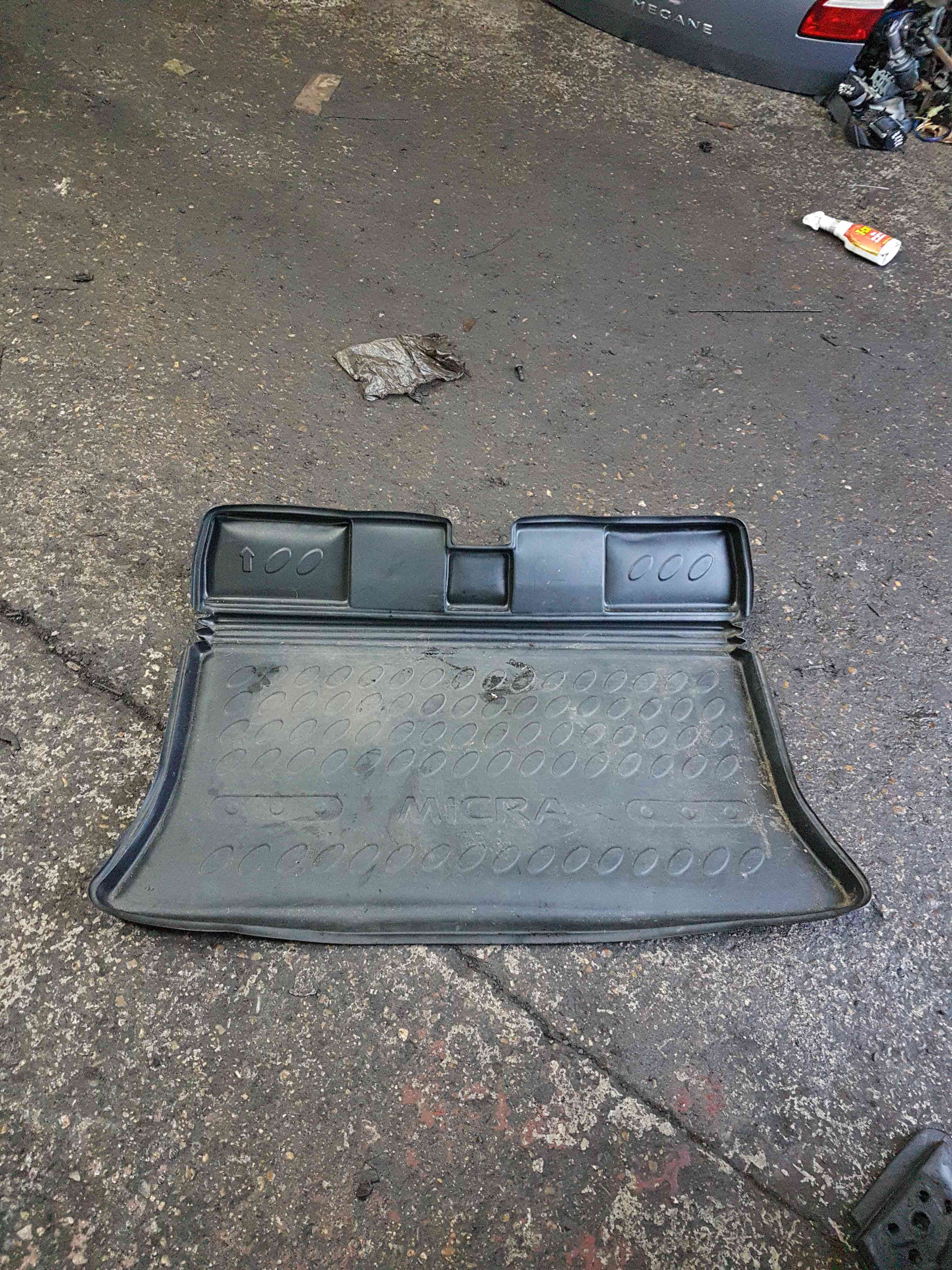 Thumb 5 Nissan Micra K12 2002-2010 Boot MAT Insert Rubber