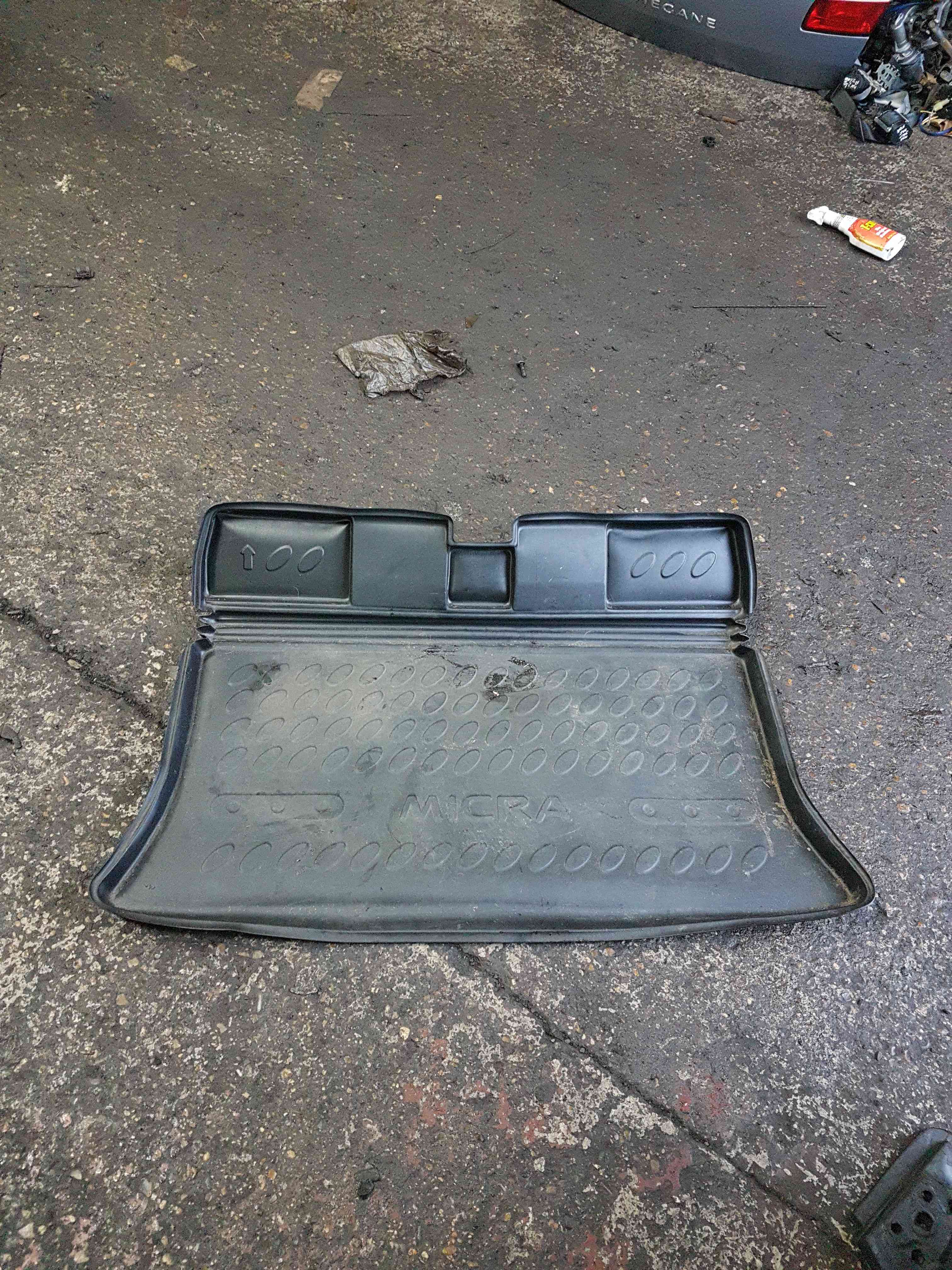 Thumb 6 Nissan Micra K12 2002-2010 Boot MAT Insert Rubber