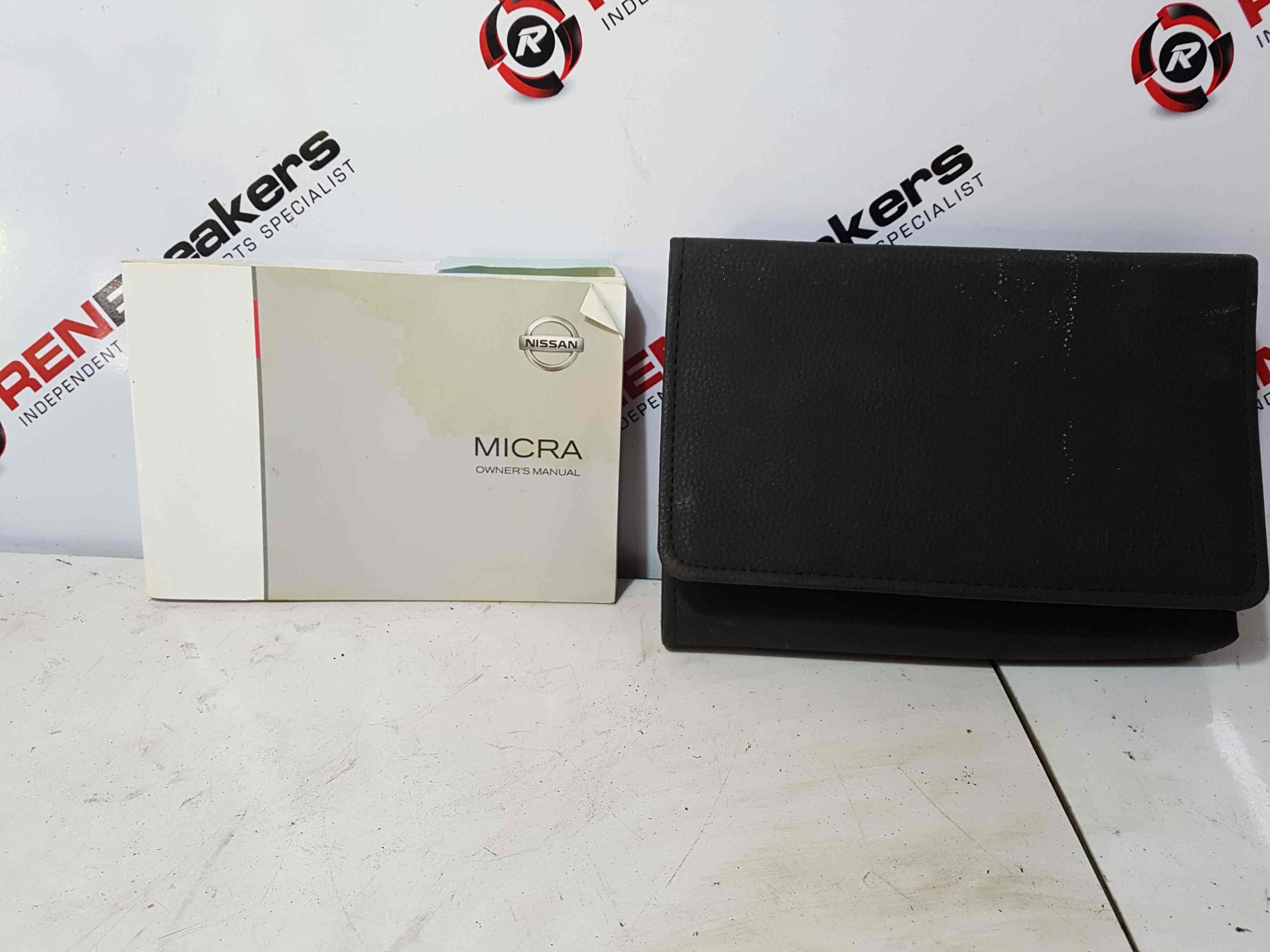 Thumb 3 Nissan Micra K12 2002-2010 Documents Owners Manual + Wallet
