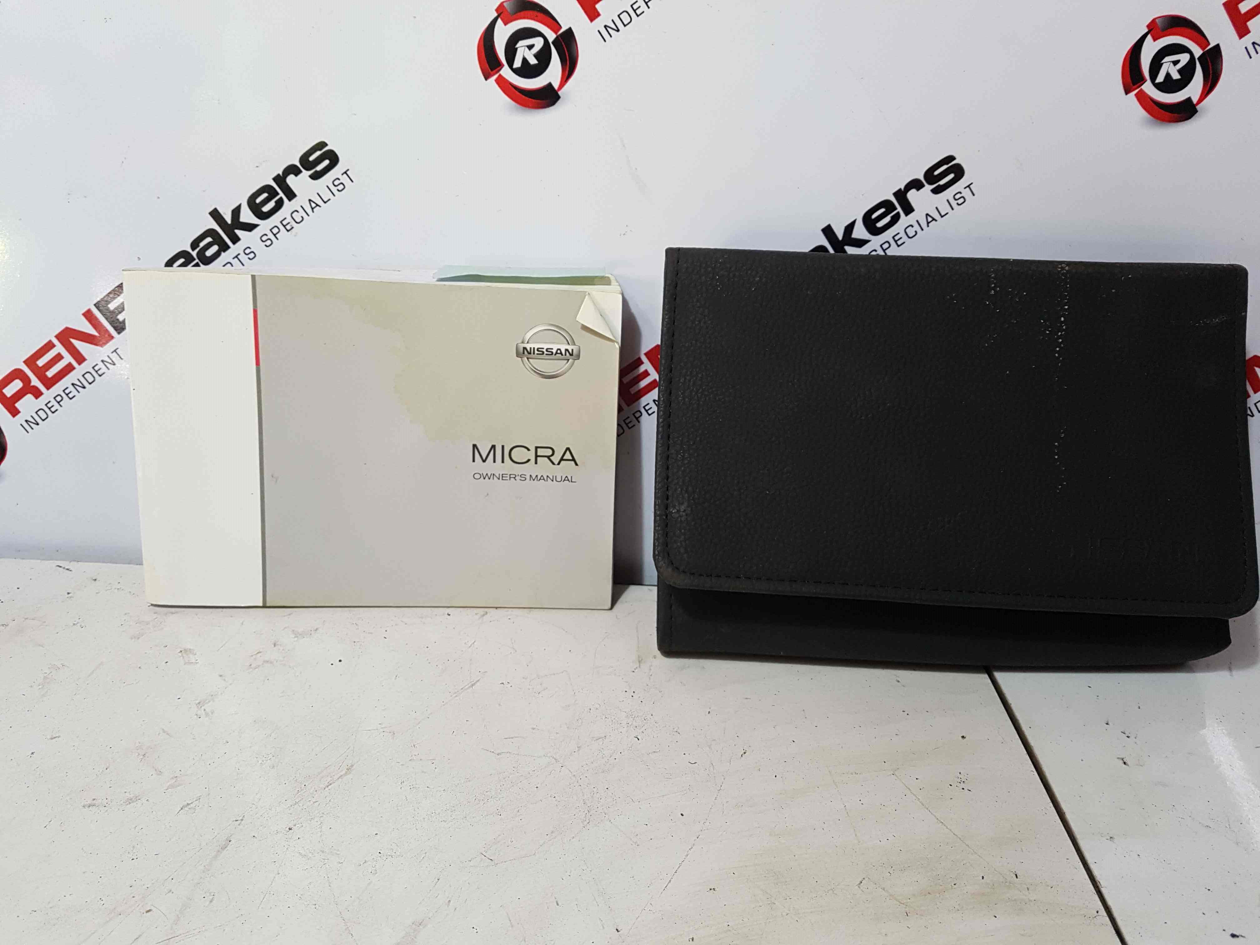 Thumb 4 Nissan Micra K12 2002-2010 Documents Owners Manual + Wallet