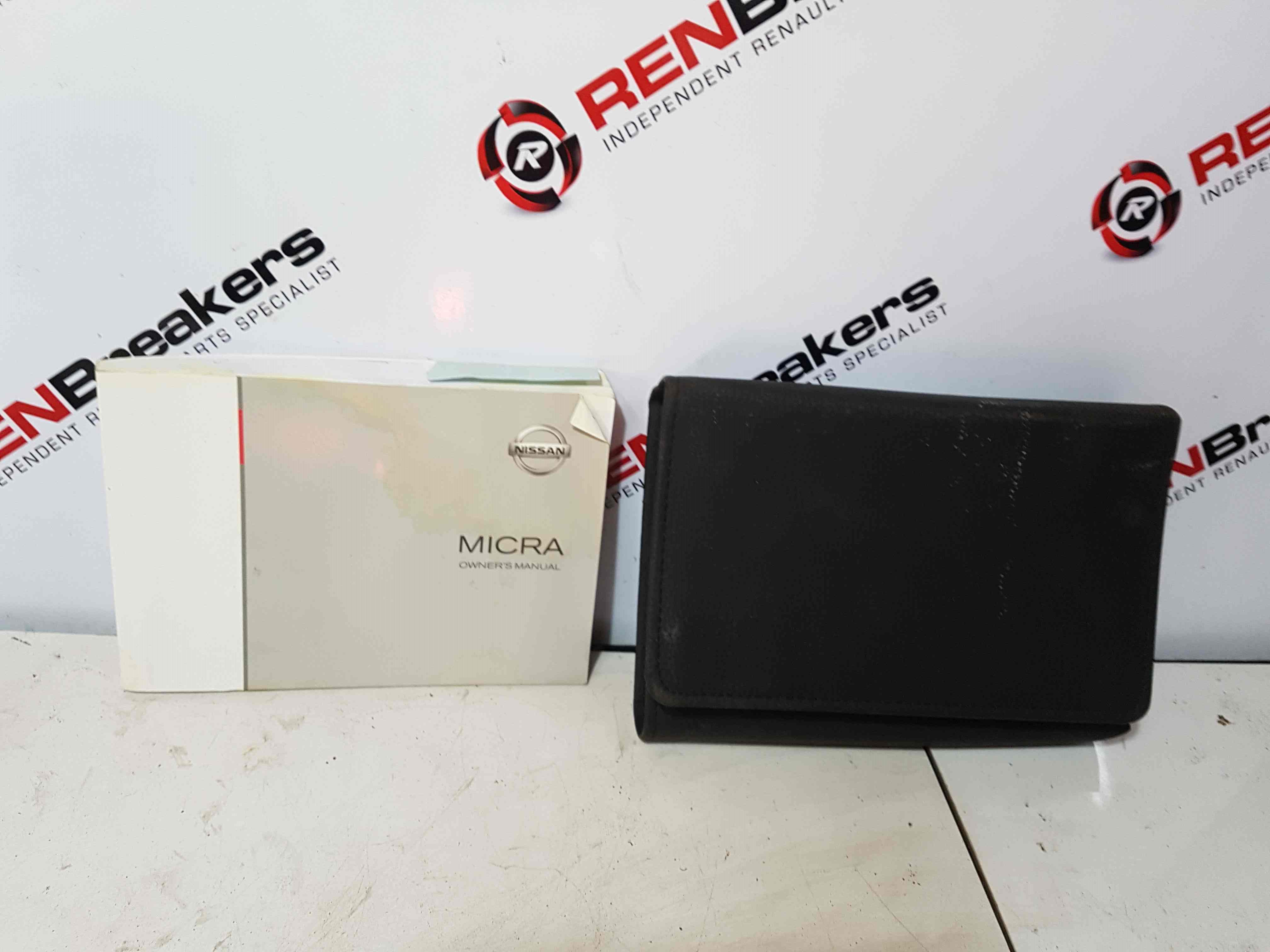 Thumb 8 Nissan Micra K12 2002-2010 Documents Owners Manual + Wallet