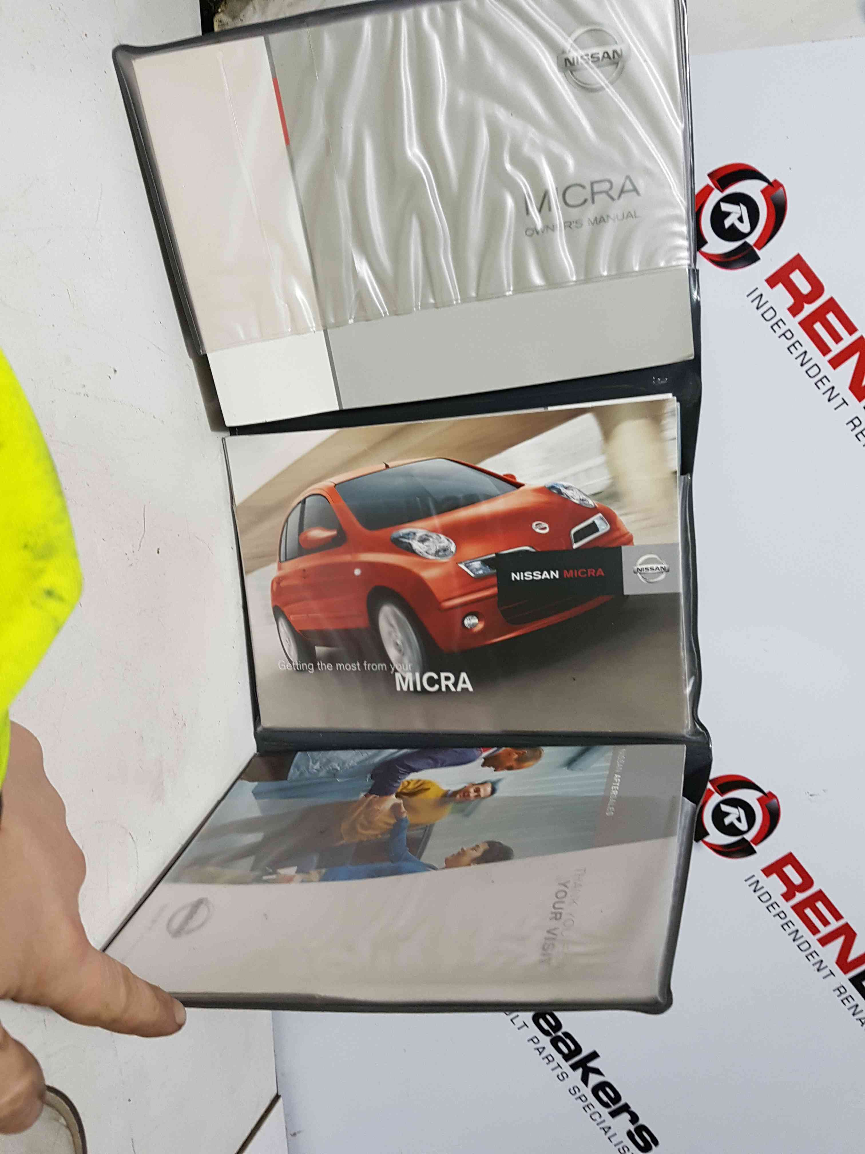 Thumb 2 Nissan Micra K12 2002-2010 Documents Owners Manual + Wallet