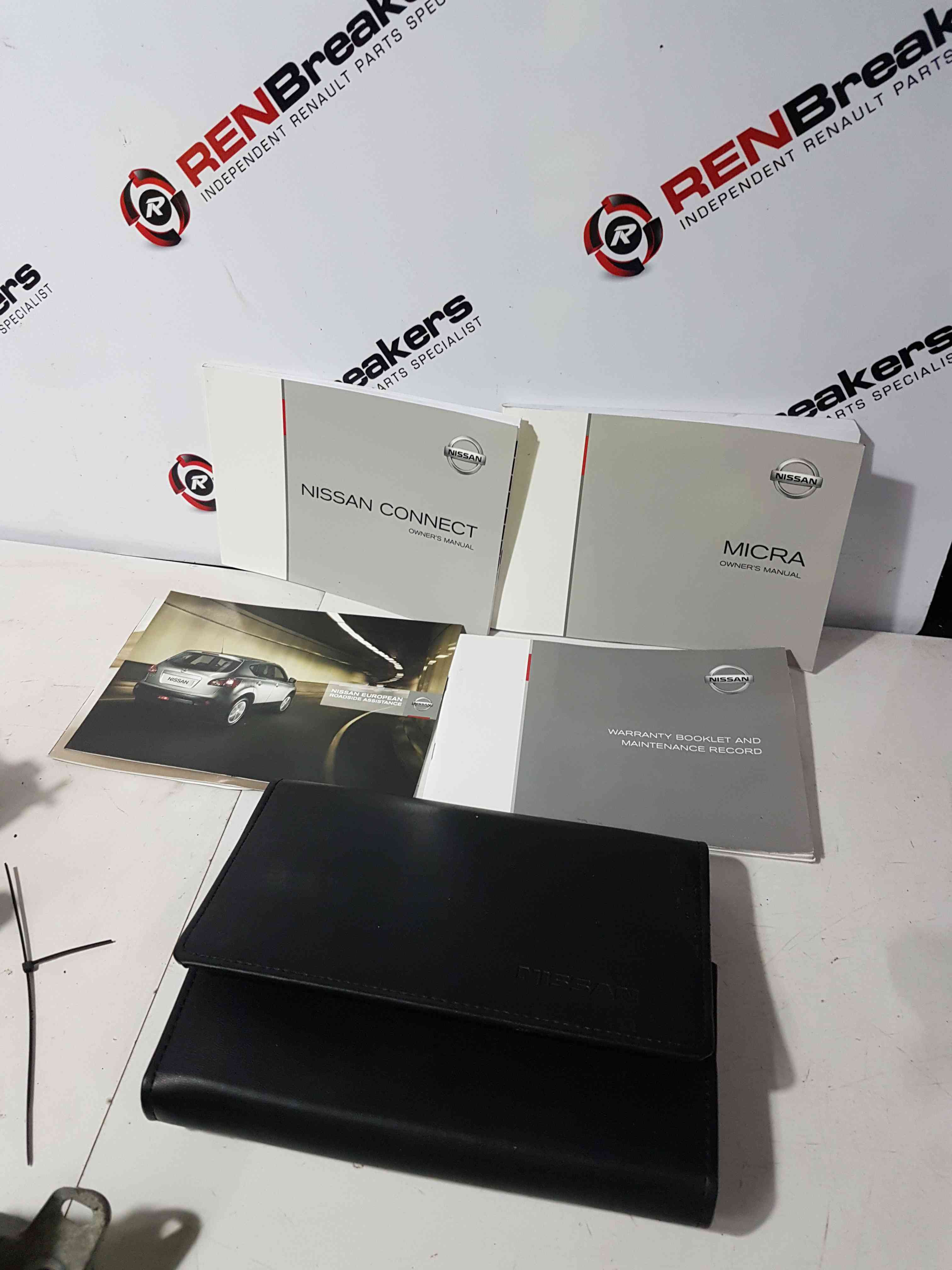 Thumb 6 Nissan Micra K12 2002-2010 Documents Owners Manual + Wallet