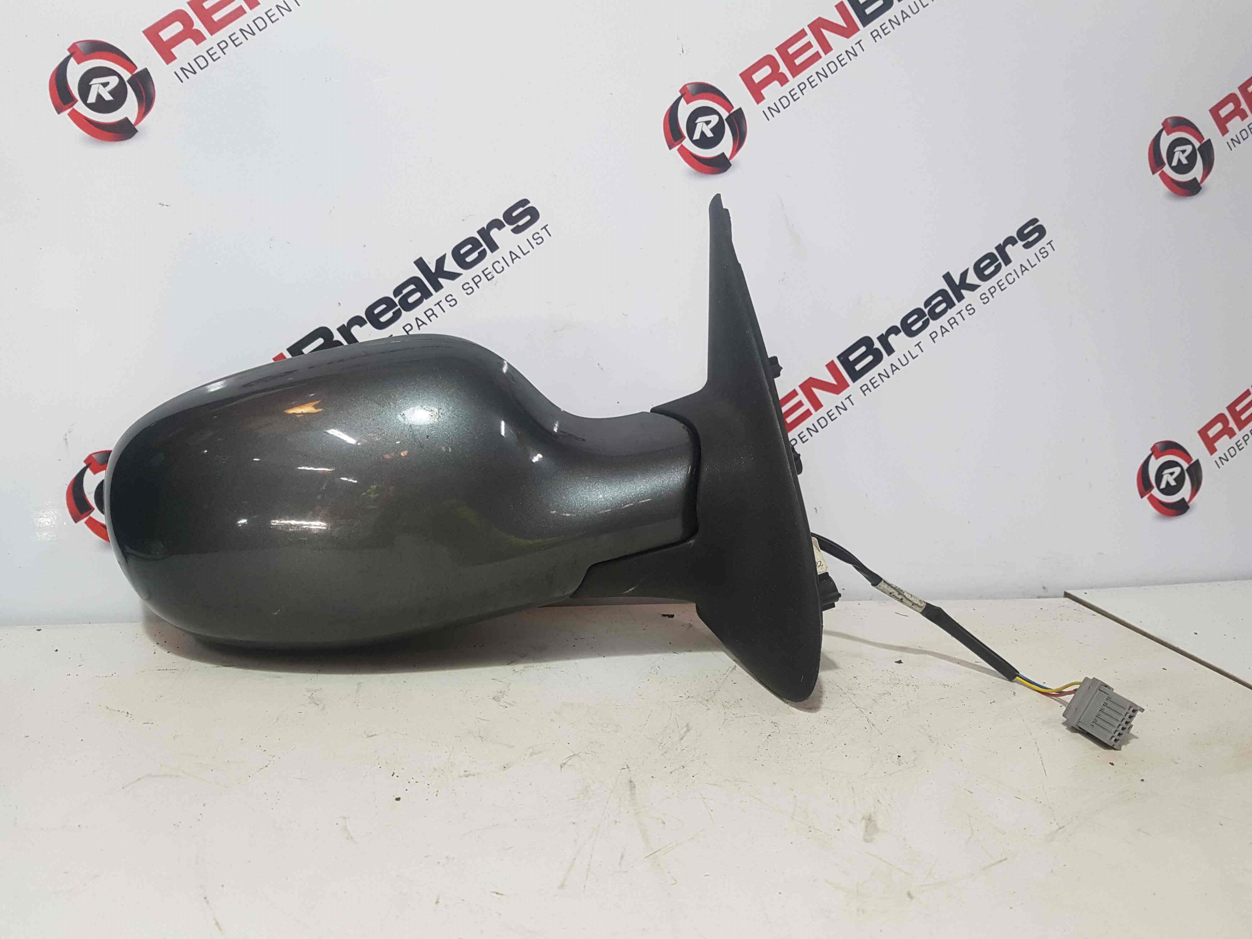 Thumb 2 Nissan Micra K12 2002-2010 Driver OSF Ns Wing Mirror Grey Metalic KY5 