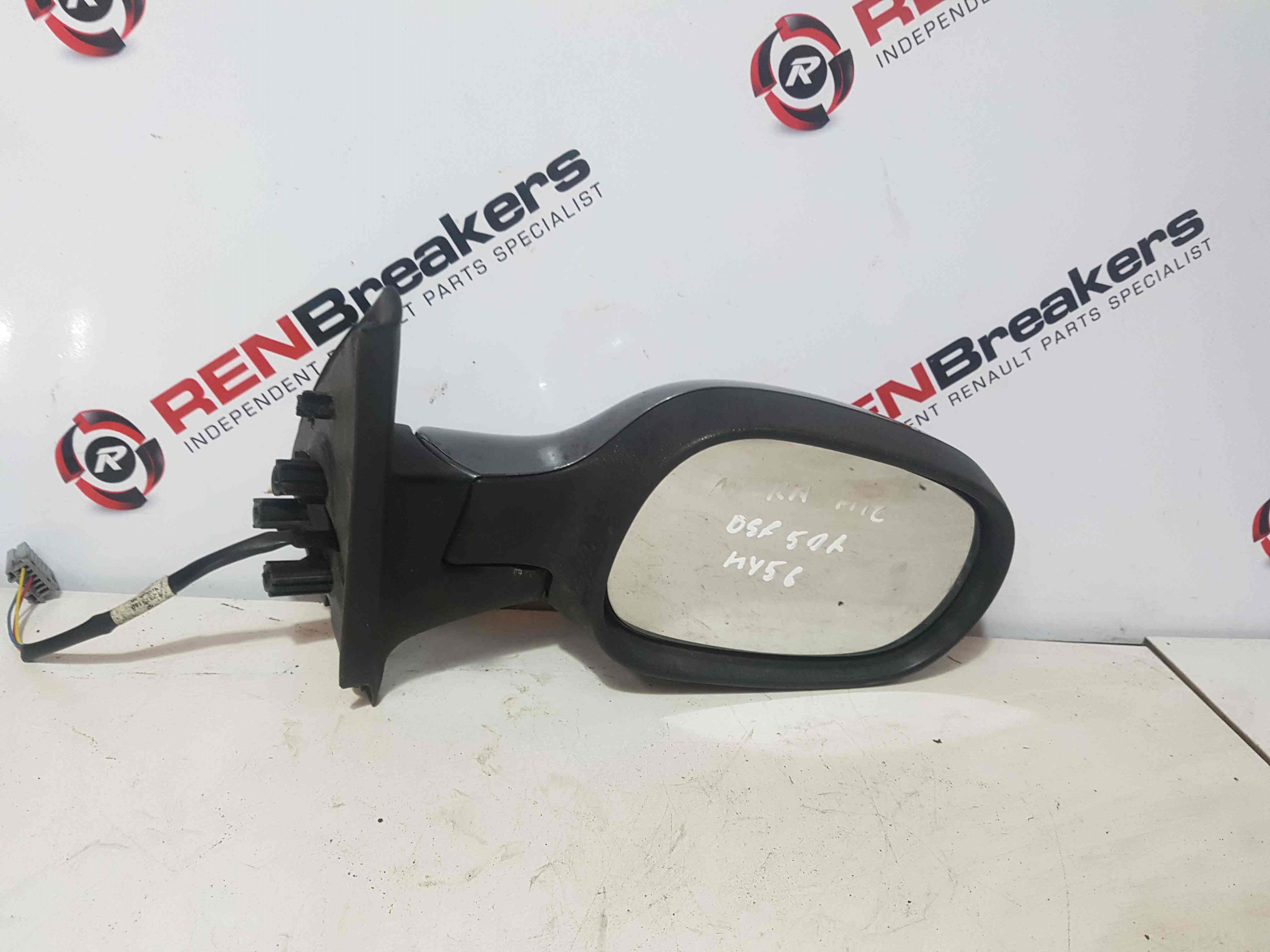 Thumb 4 Nissan Micra K12 2002-2010 Driver OSF Ns Wing Mirror Grey Metalic KY5 