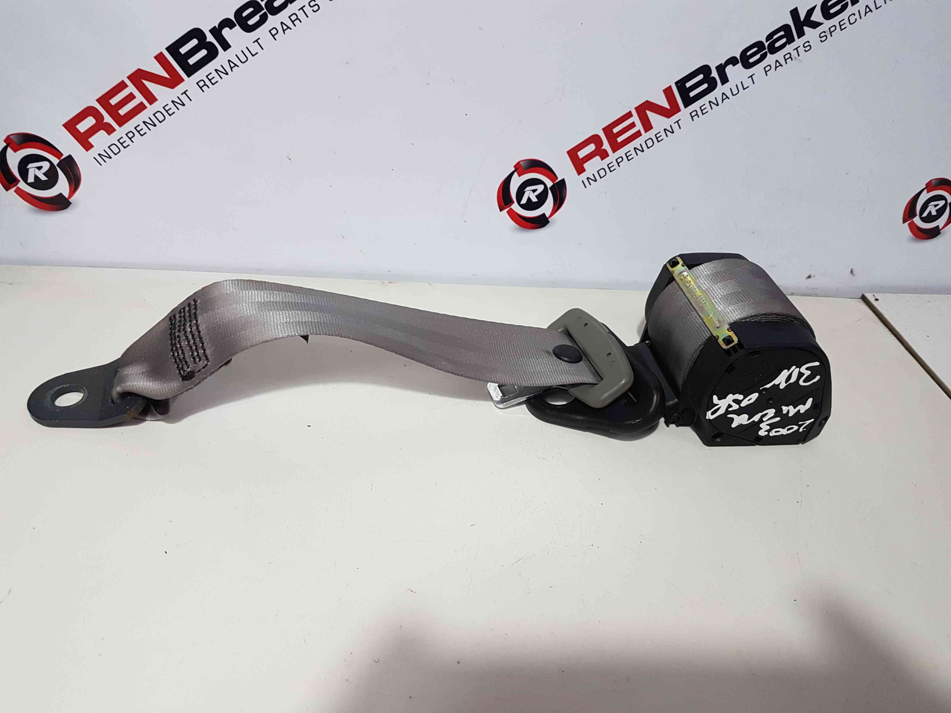 Thumb 3 Nissan Micra K12 2002-2010 Driver OSR Right Rear Seat Belt