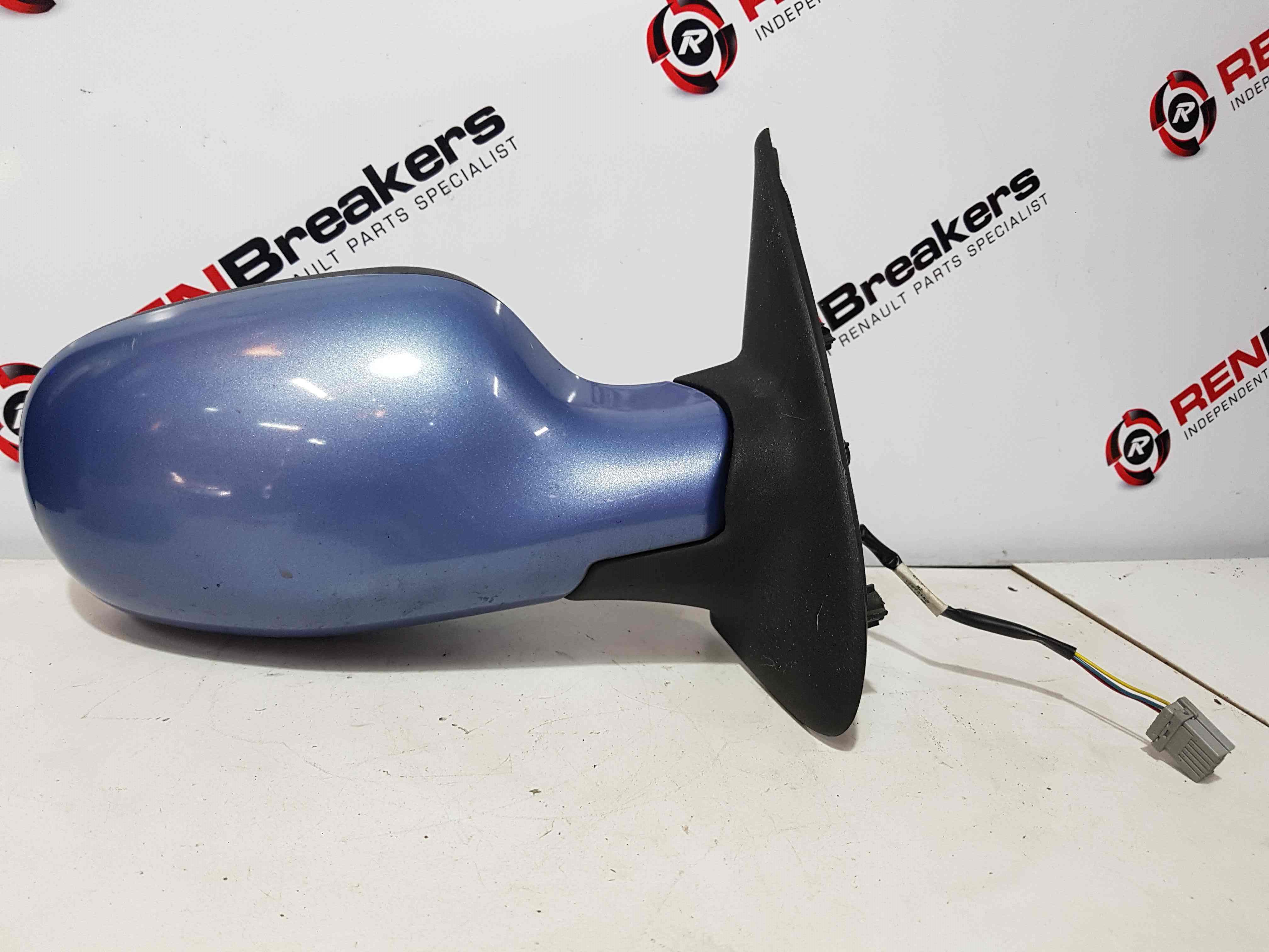 Thumb 2 Nissan Micra K12 2002-2010 Driver Os OSF Wing Mirror Blue T12 