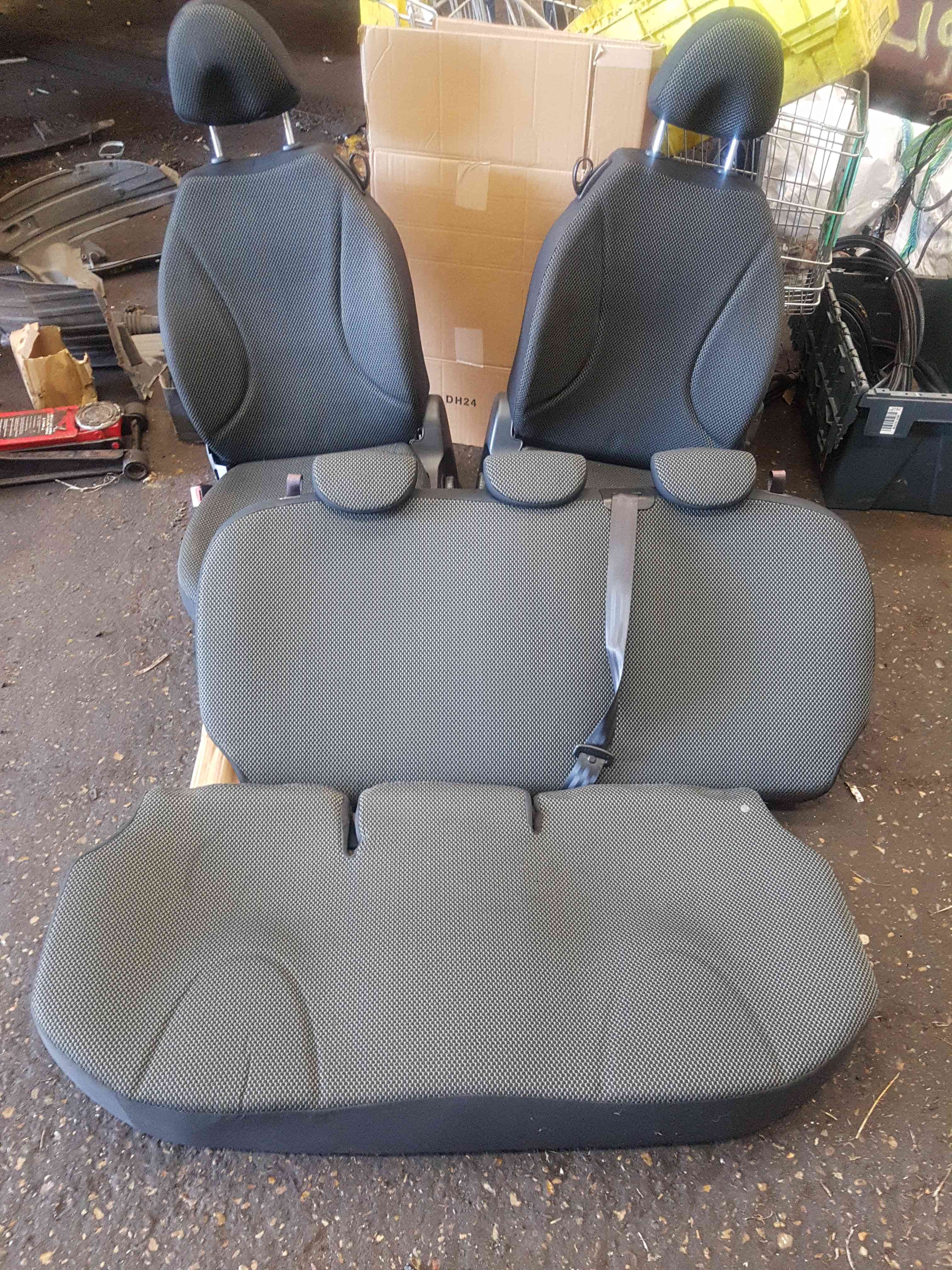 Thumb 4 Nissan Micra K12 2002-2010 Driver Passenger Front Rear Seats Seat 
