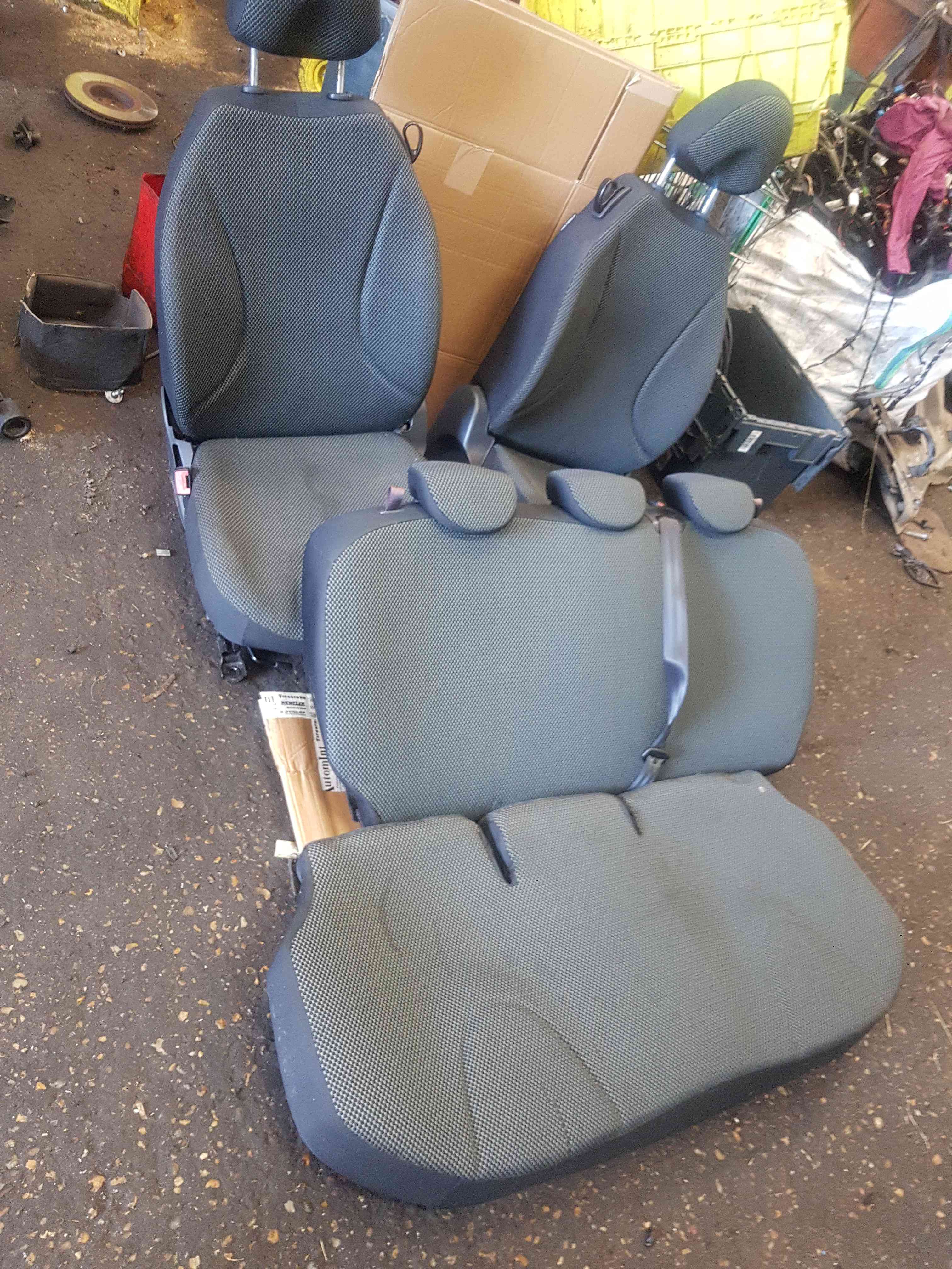 Thumb 6 Nissan Micra K12 2002-2010 Driver Passenger Front Rear Seats Seat 