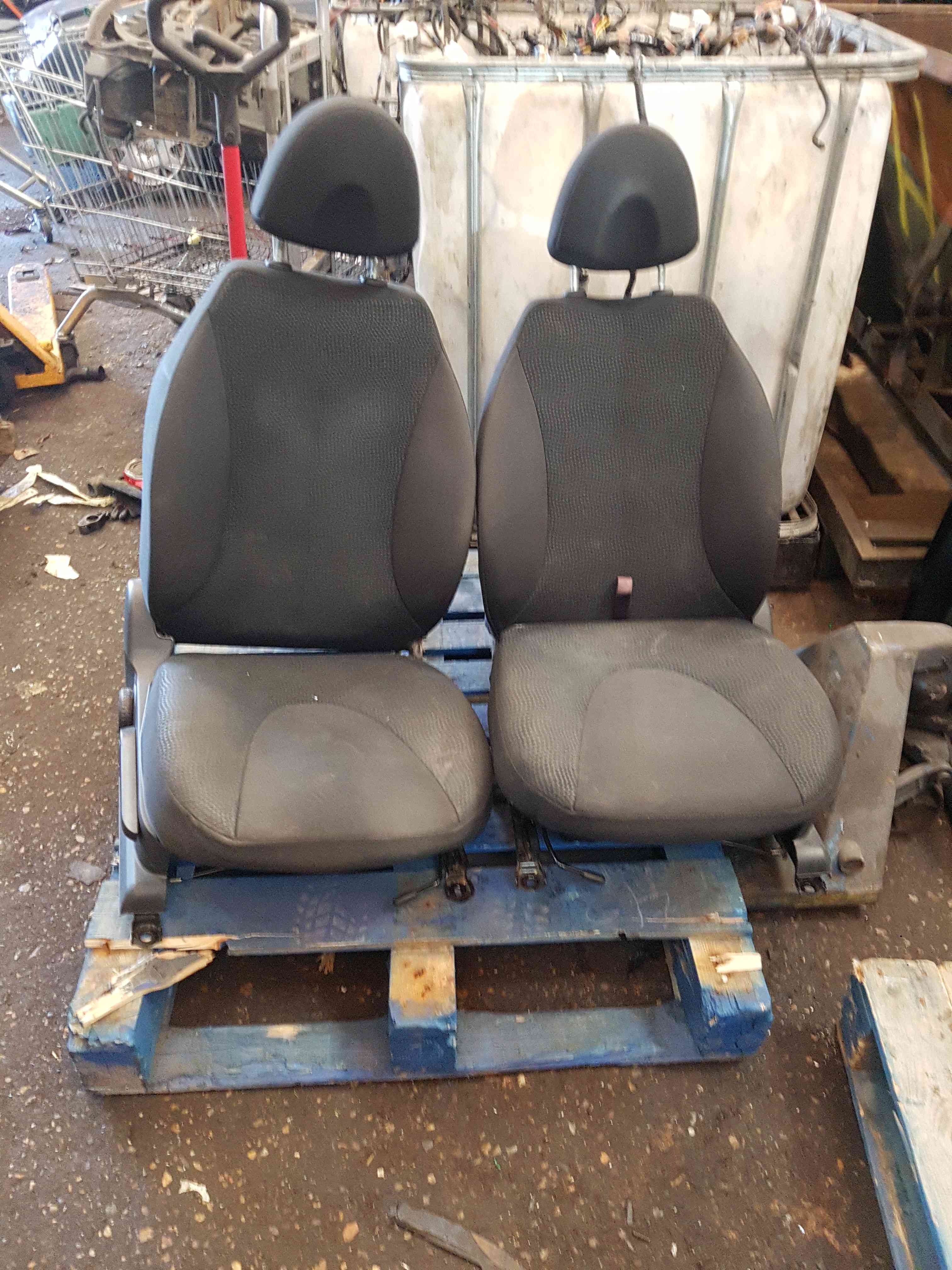 Thumb 7 Nissan Micra K12 2002-2010 Driver Passenger Seats Seat Flip Up Storage