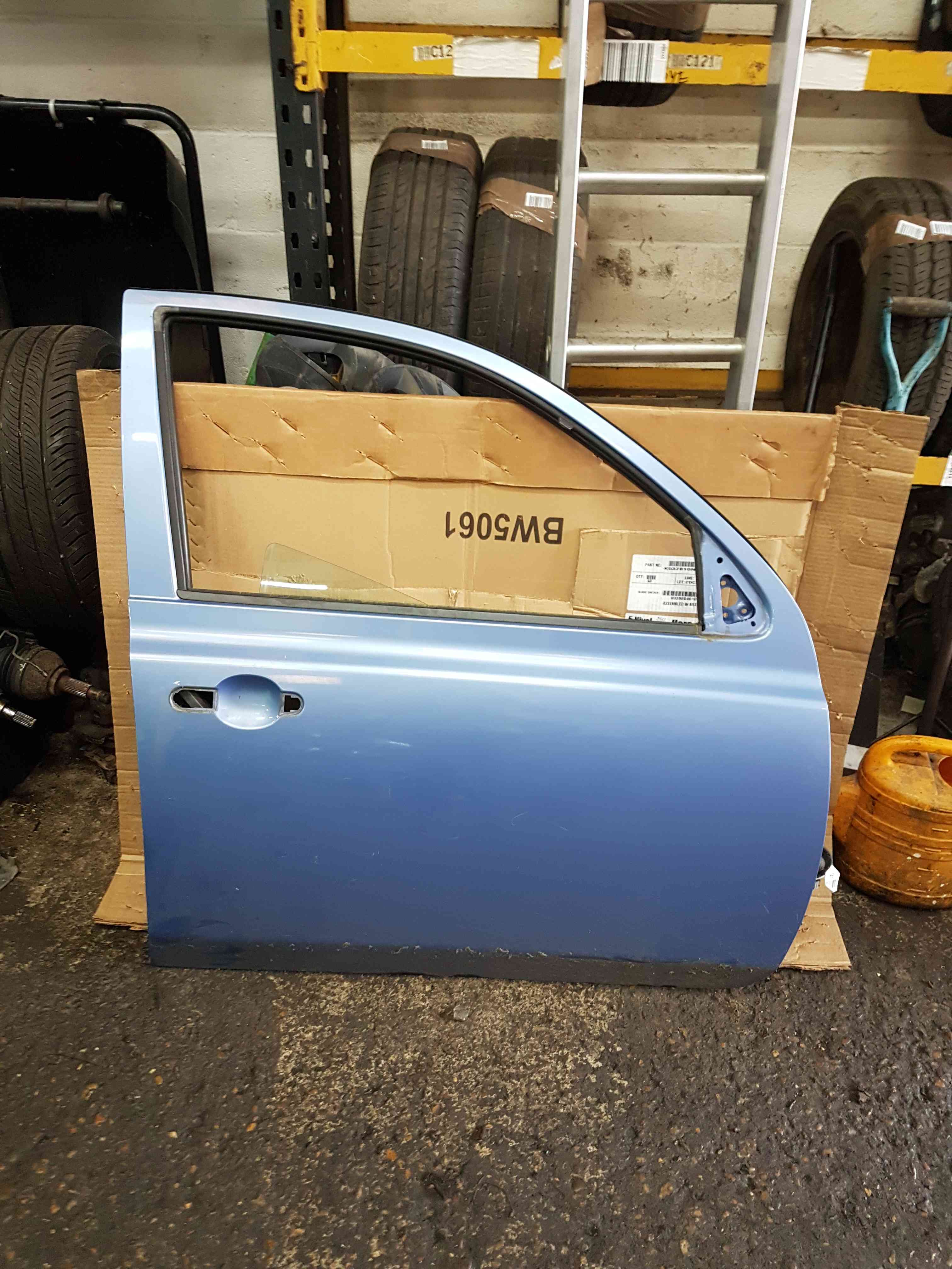 Thumb 3 Nissan Micra K12 2002-2010 Drivers OSF Front Cornflower Blue Door 5Dr T12