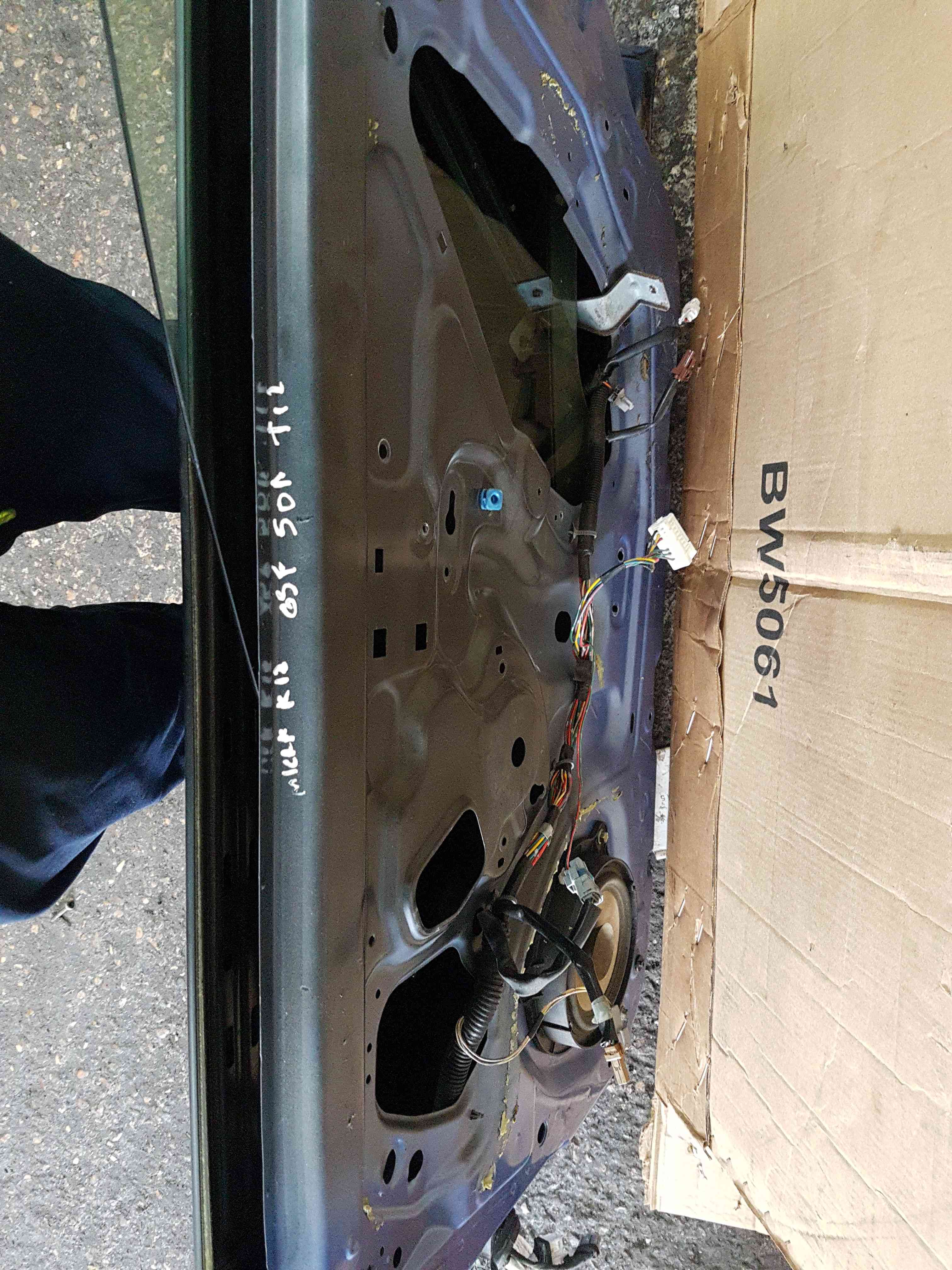 Thumb 6 Nissan Micra K12 2002-2010 Drivers OSF Front Cornflower Blue Door 5Dr T12