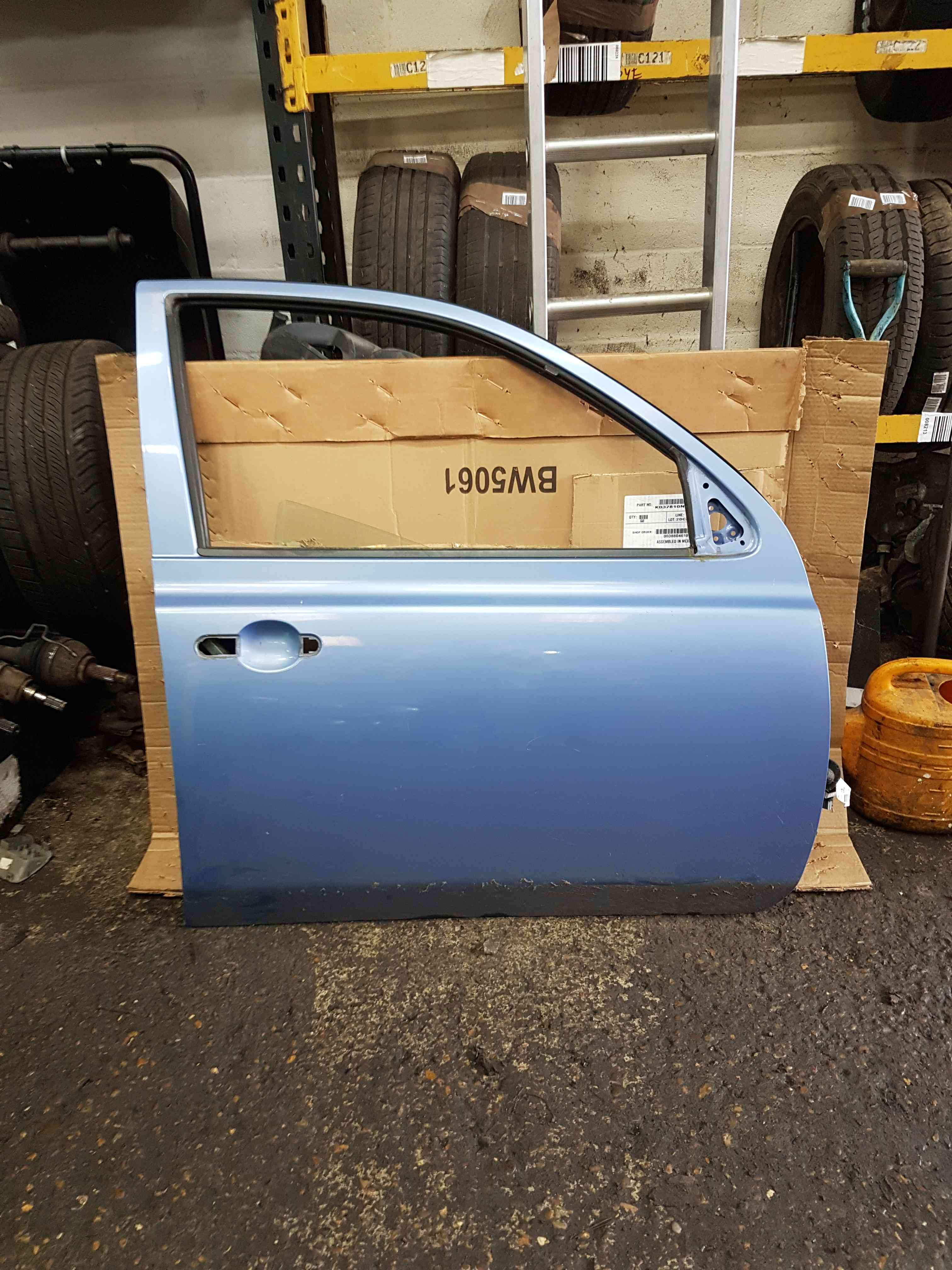 Thumb 8 Nissan Micra K12 2002-2010 Drivers OSF Front Cornflower Blue Door 5Dr T12