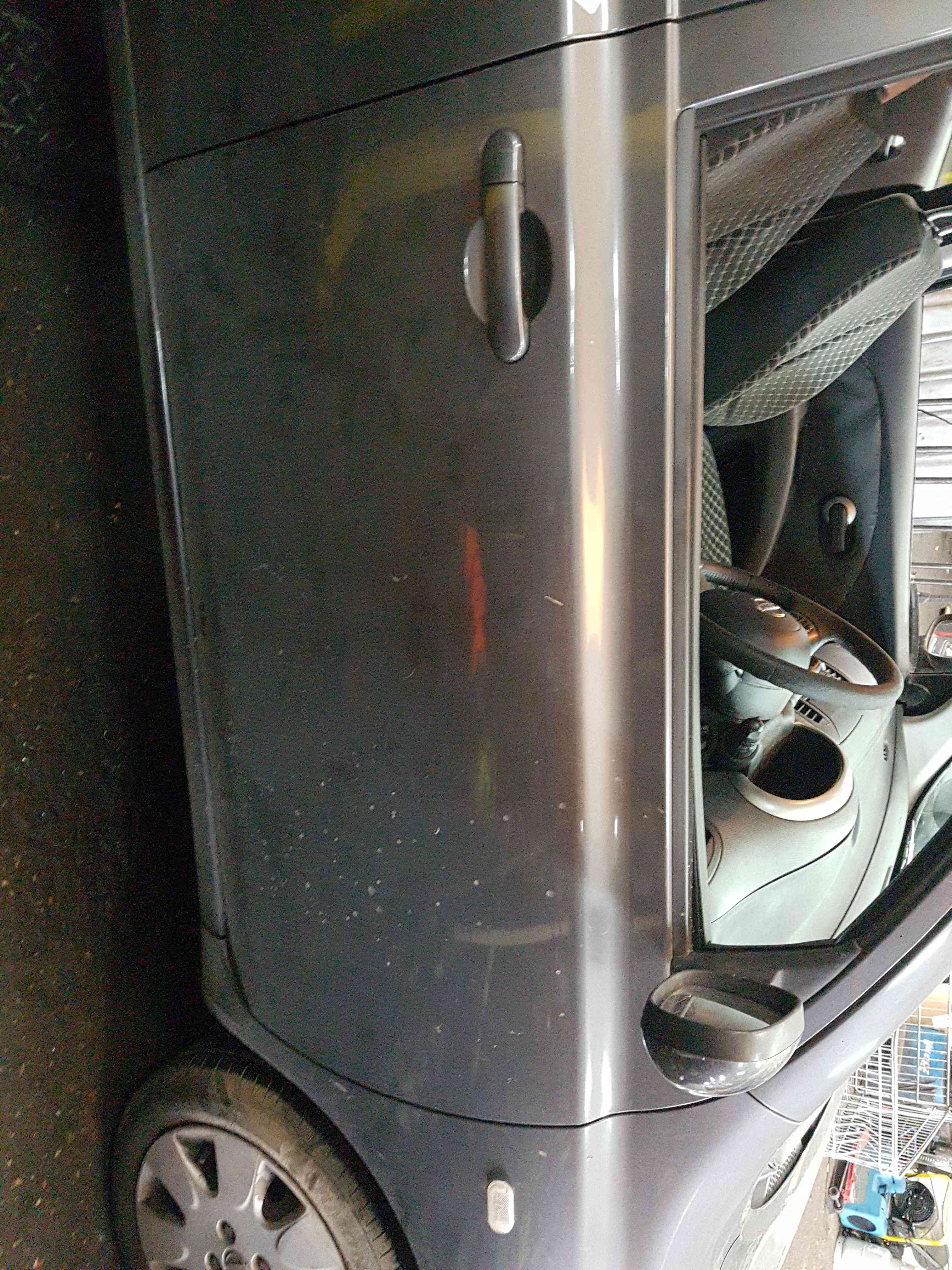 Thumb 4 Nissan Micra K12 2002-2010 Drivers OSF Front Door Grey KY5