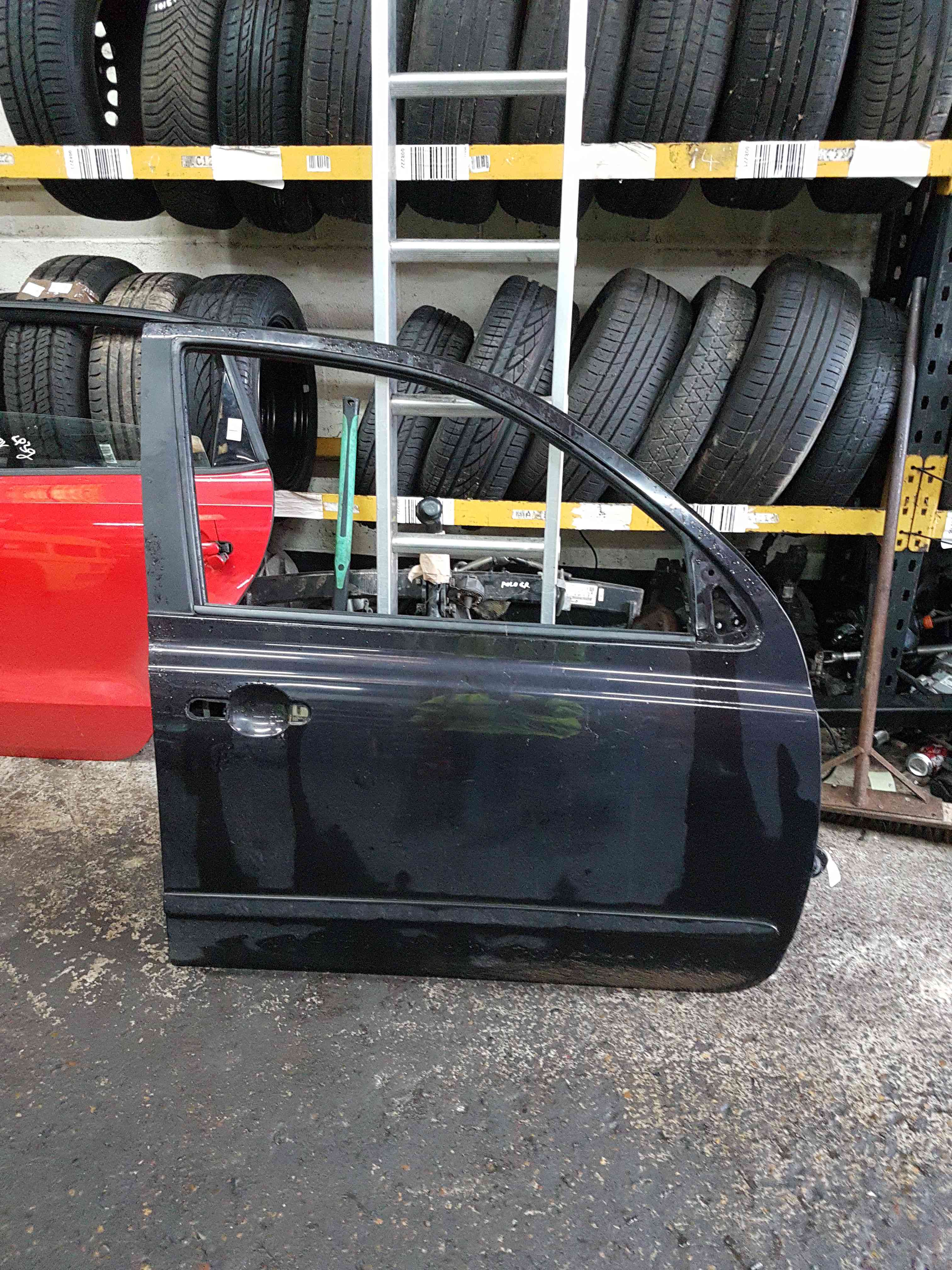 Thumb 2 Nissan Micra K12 2002-2010 Drivers OSF Front Door Purple GAB 5Dr