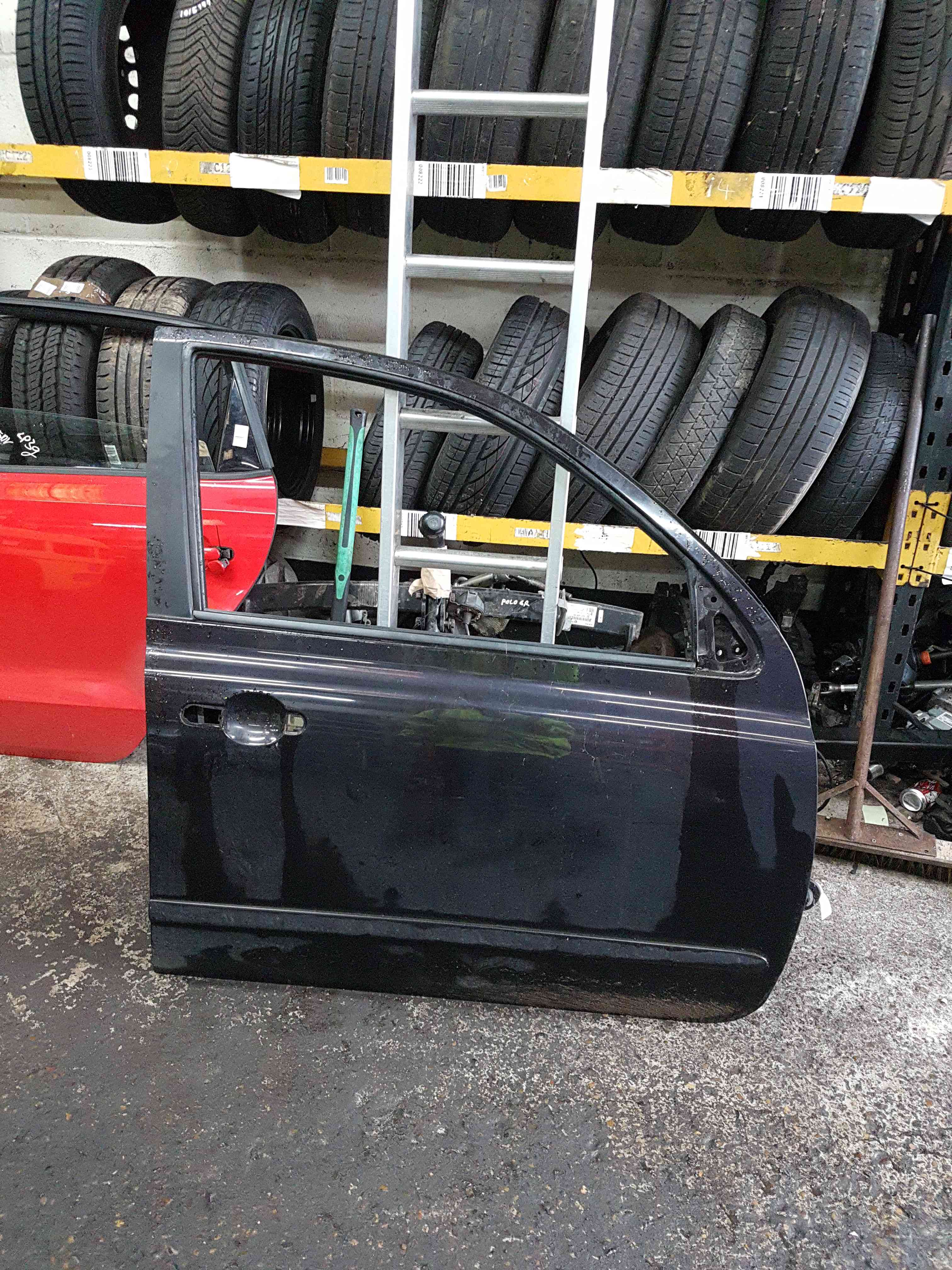 Thumb 5 Nissan Micra K12 2002-2010 Drivers OSF Front Door Purple GAB 5Dr