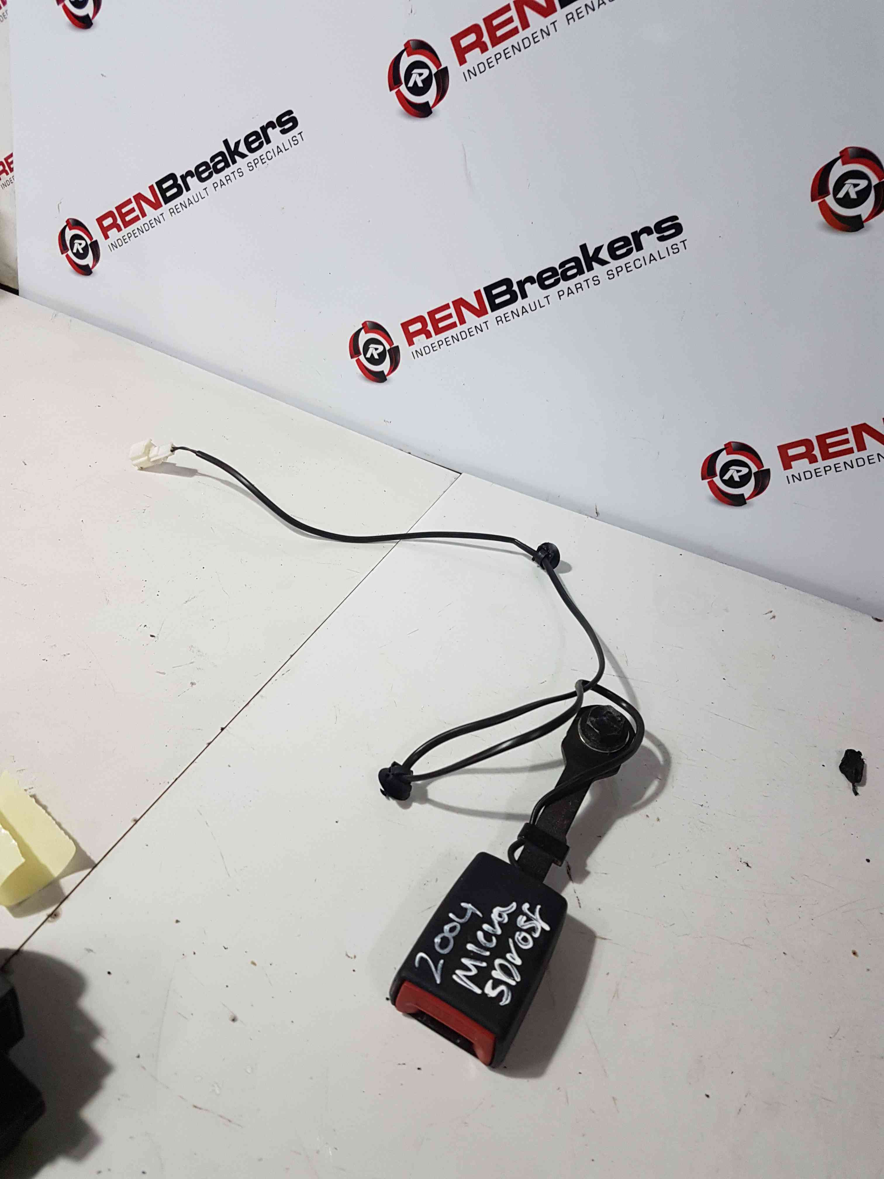 Thumb 2 Nissan Micra K12 2002-2010 Drivers OSF Front Seat Belt Buckle Anchor Clip